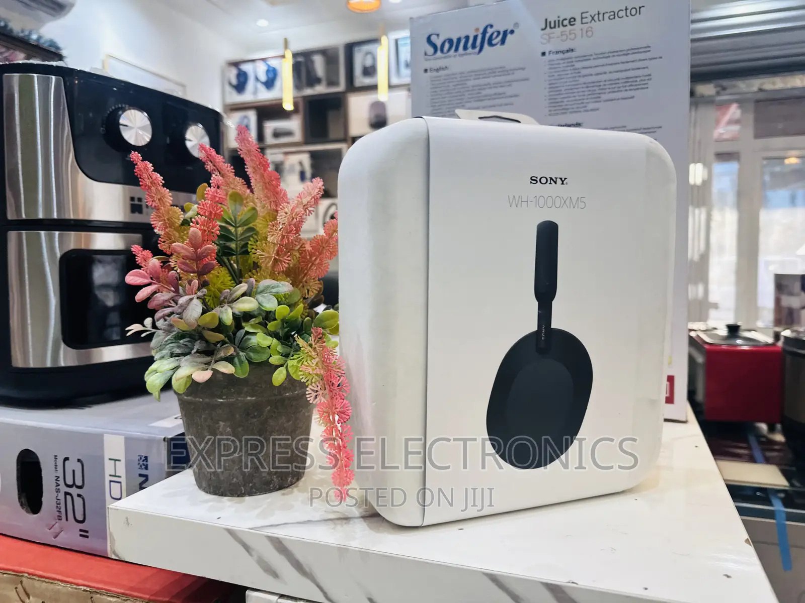 Stylish Design Black Sony 1000 Mx5 Headset