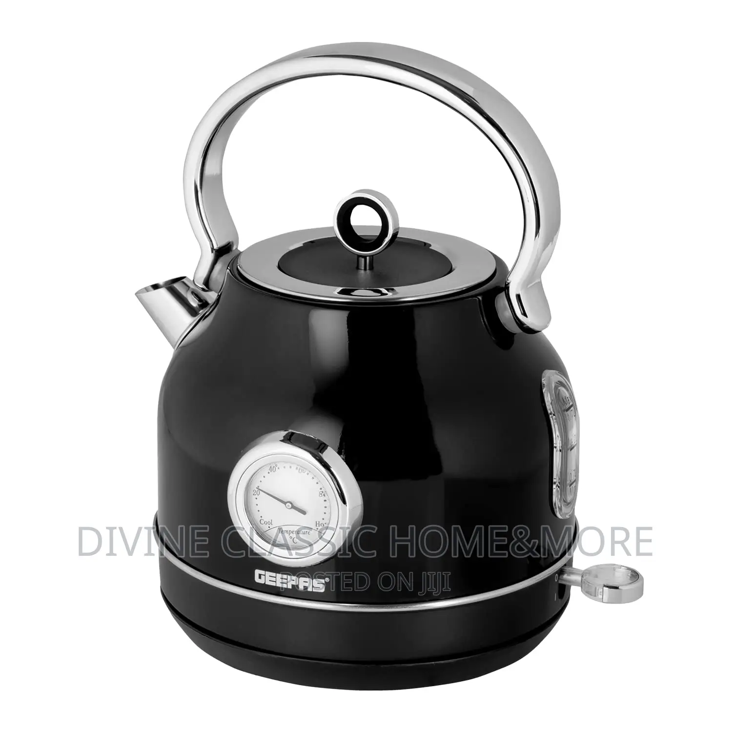 Geepas 1.7lit Water Kettle With Temperature Gauge