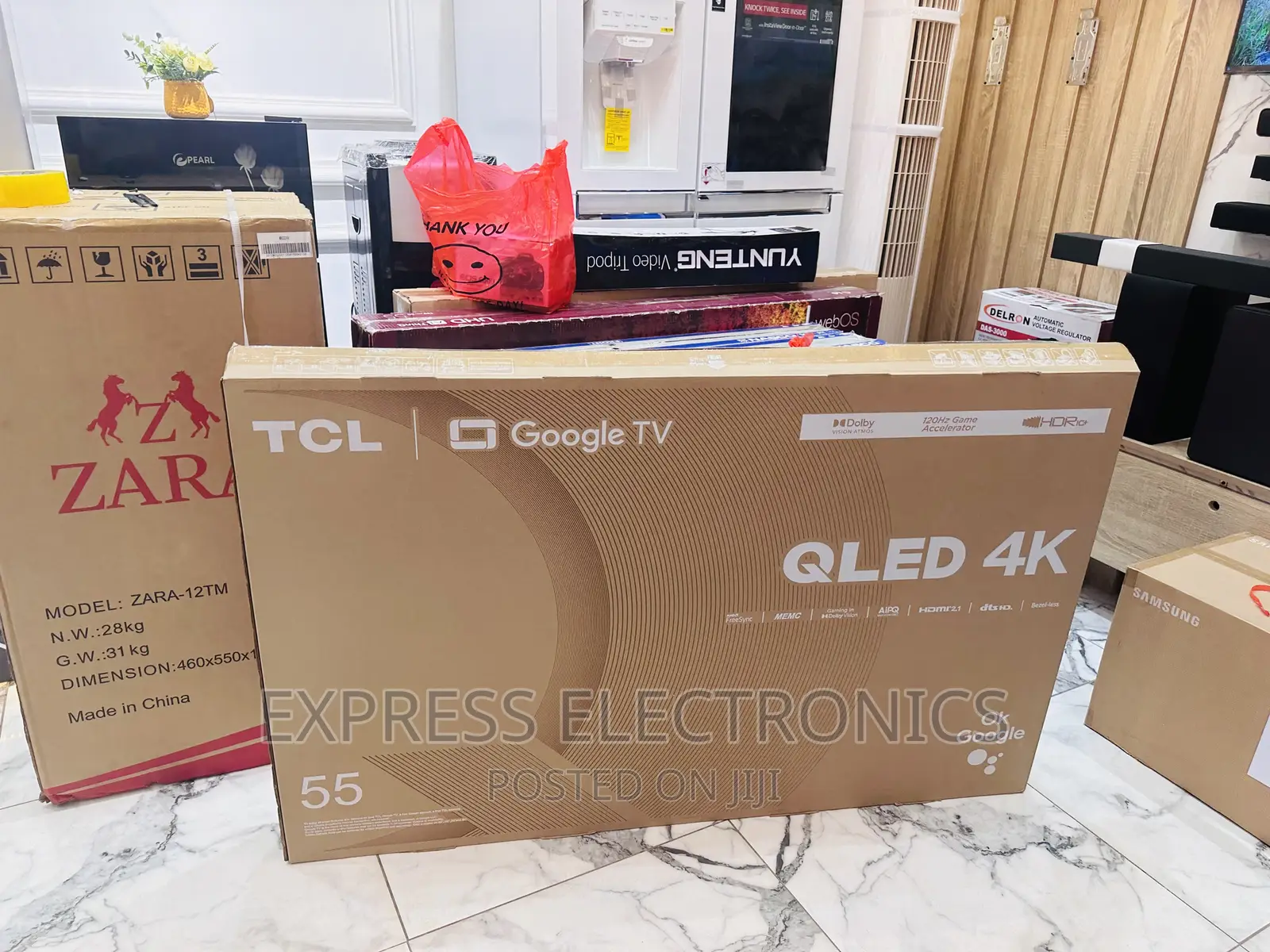 Quantum Dot QLED UHD Smart Android  55”C645 Tv 