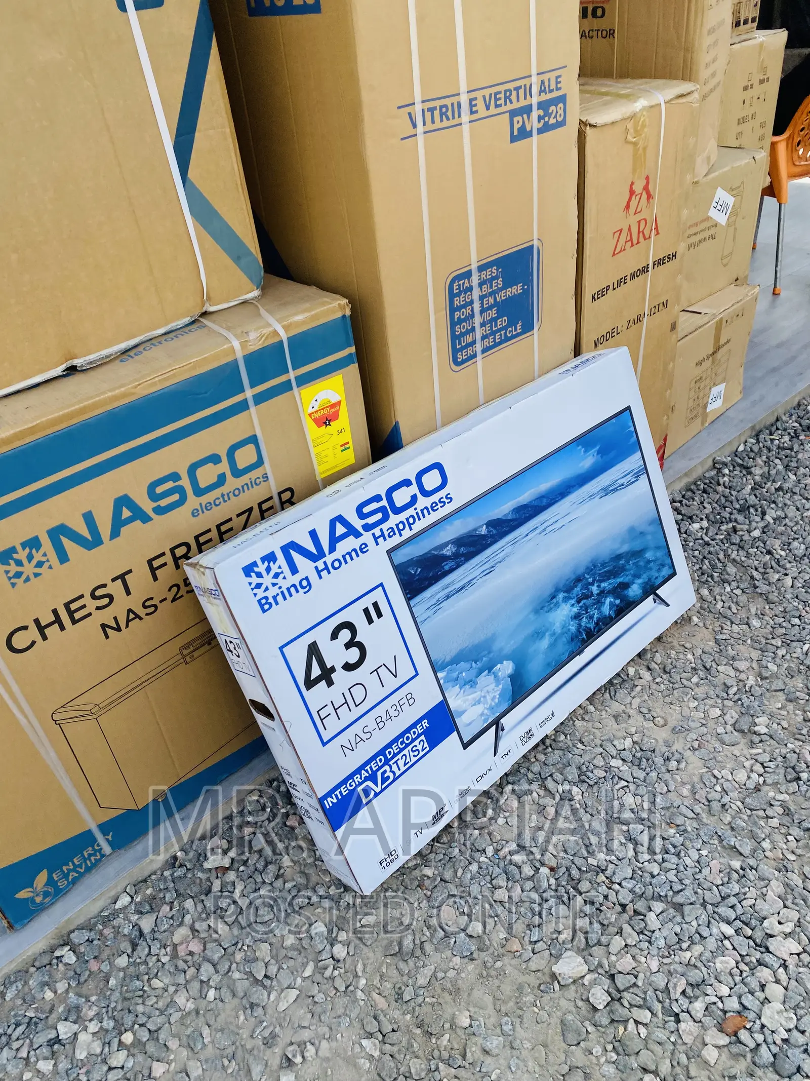 Shop Classic Nasco 43” Digital Saturday Electric Tv(Black).