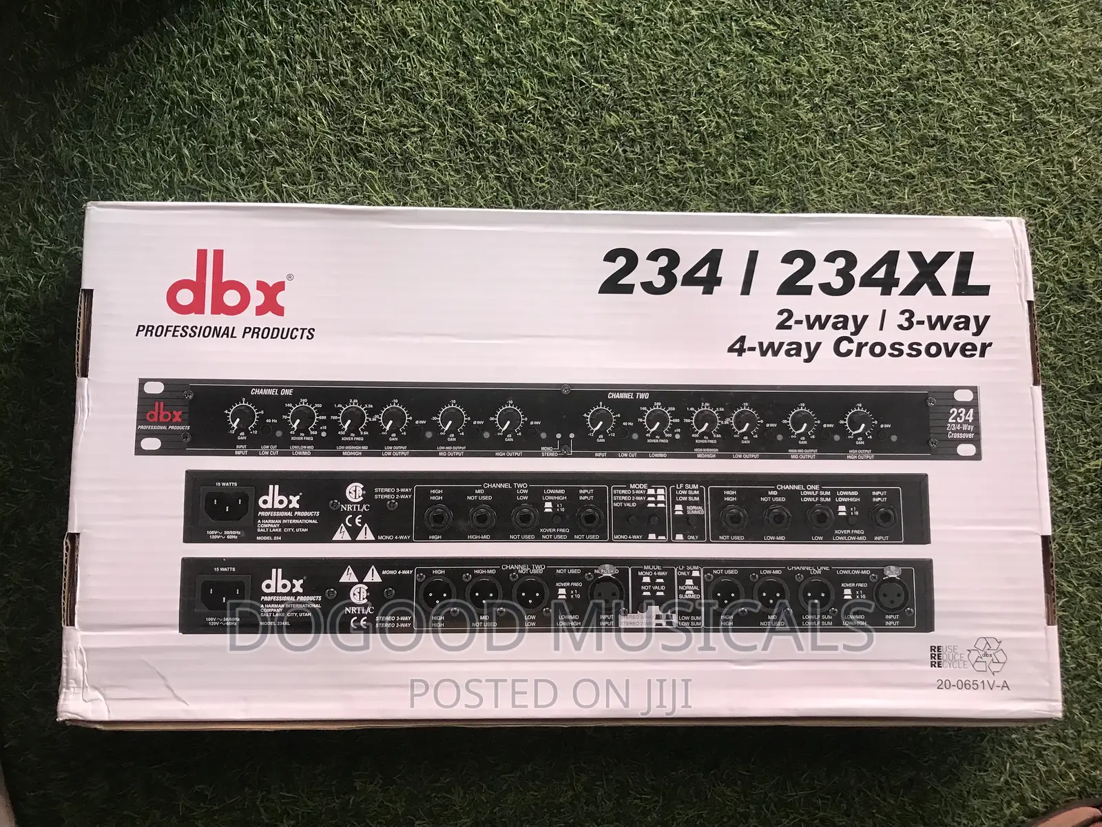 DBX 234/234xl 2way/3way/4way Crossover