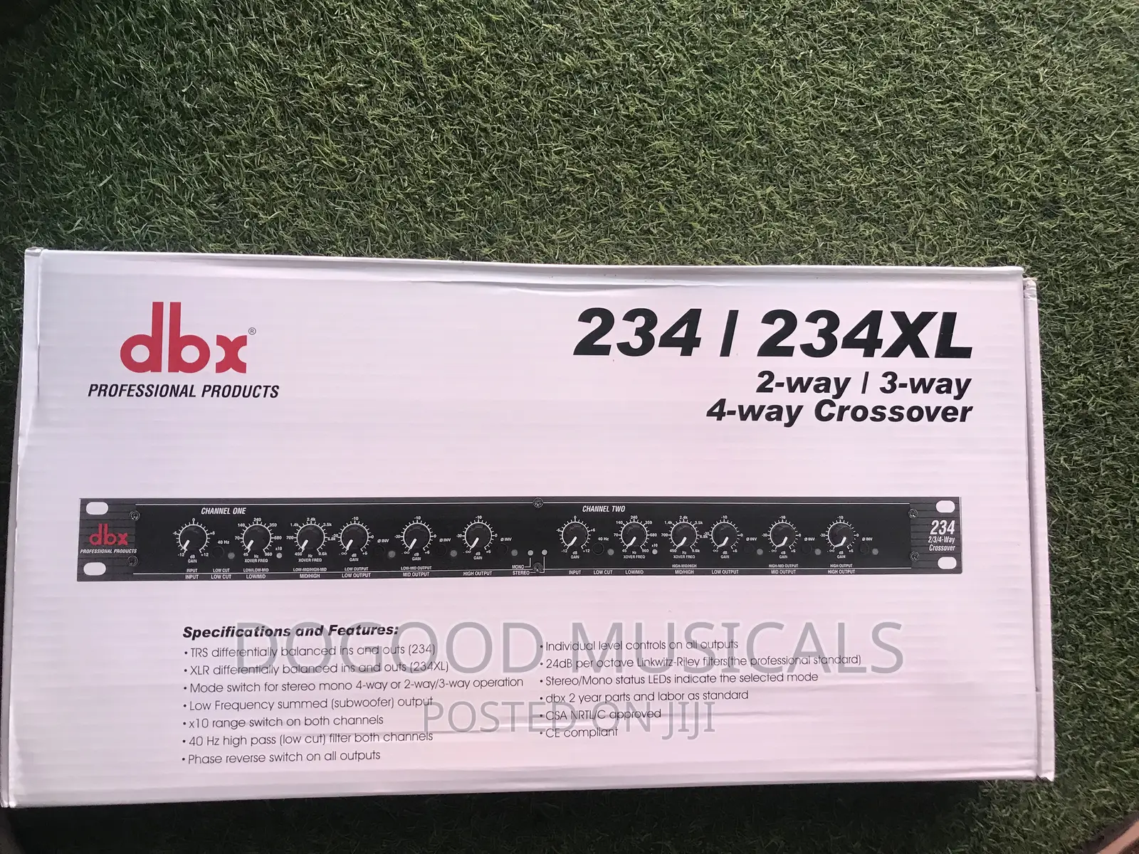 DBX 234/234xl 2way/3way/4way Crossover