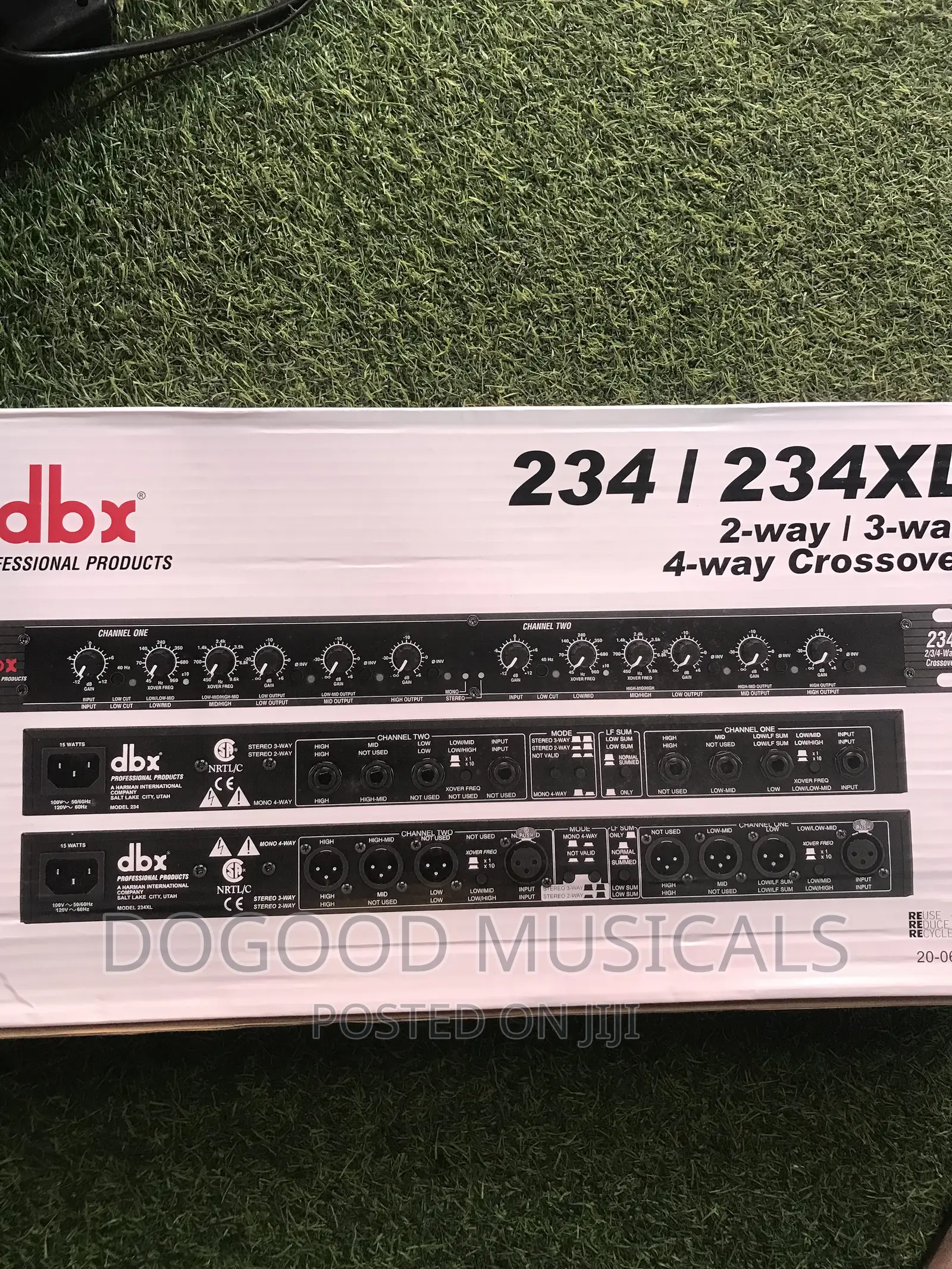 DBX 234/234xl 2way/3way/4way Crossover