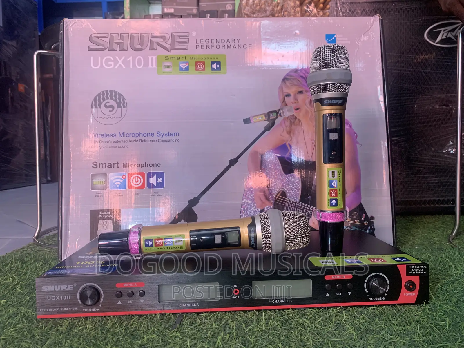 SHURE Ugx10ii 2in1 Wireless Microphone