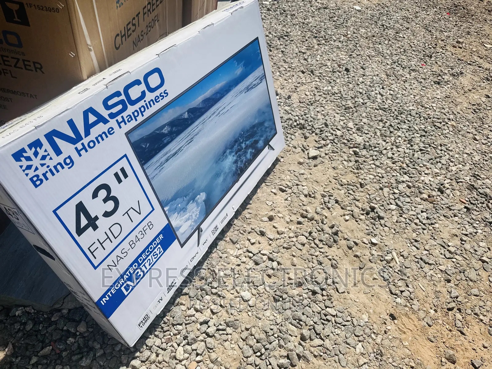 Better and Best Nasco 43”FHD Satellite Digital Tv 