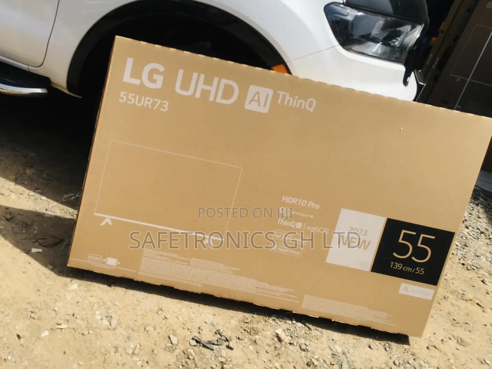 Ur73 55 Inches Glossy Led Lg Smart Uhd Black Tv