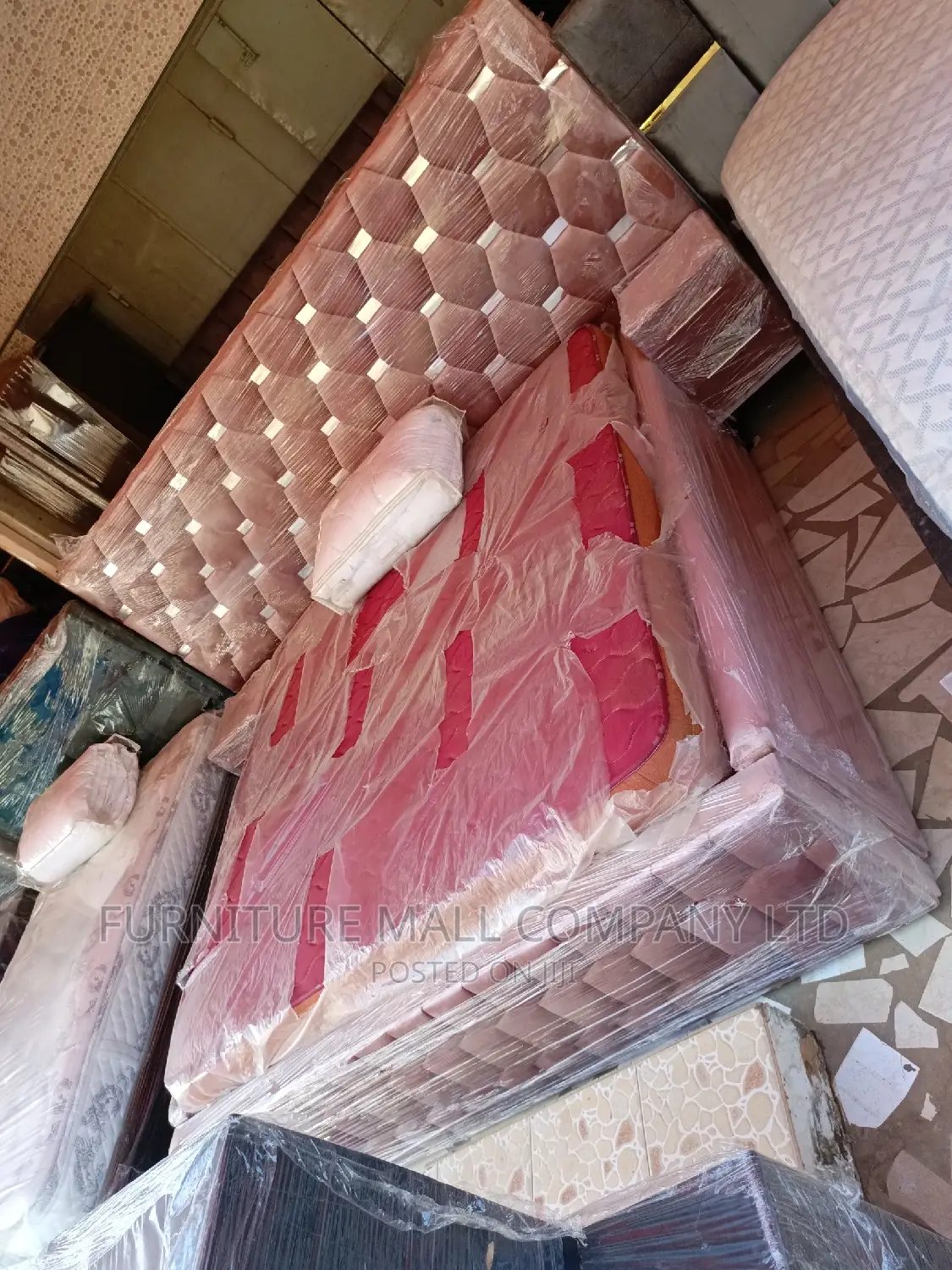 72x75 Queen Bed With Mattress . Free Delivery