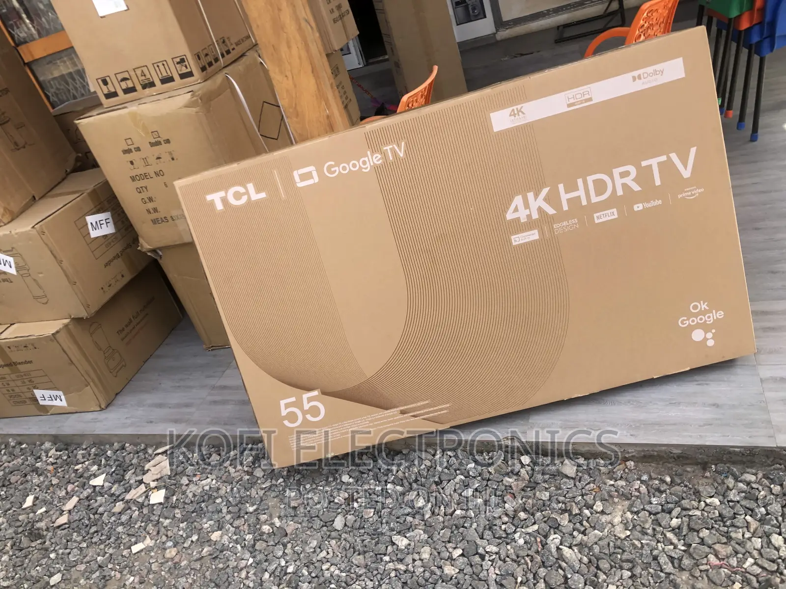 Standard Delivery Available-TCL Pro(55) UHD LED Google TV