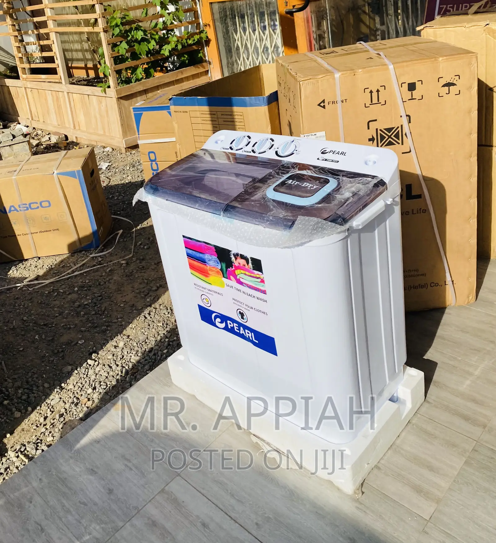Best Pearl 12kg Electric Washing Machine(White).