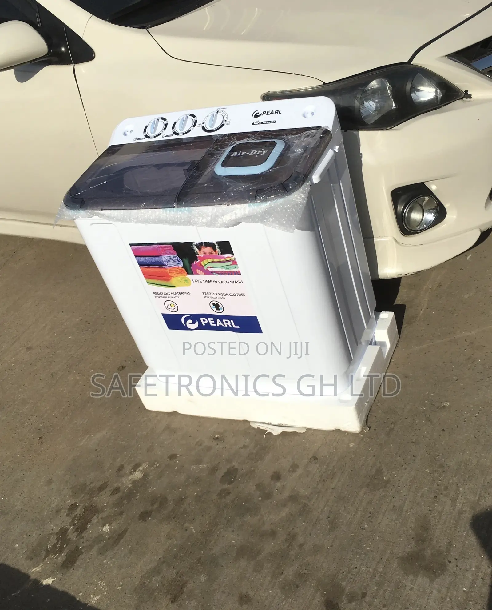 Washingmachine 7kg Topload Semiautomatic Pearl Essential