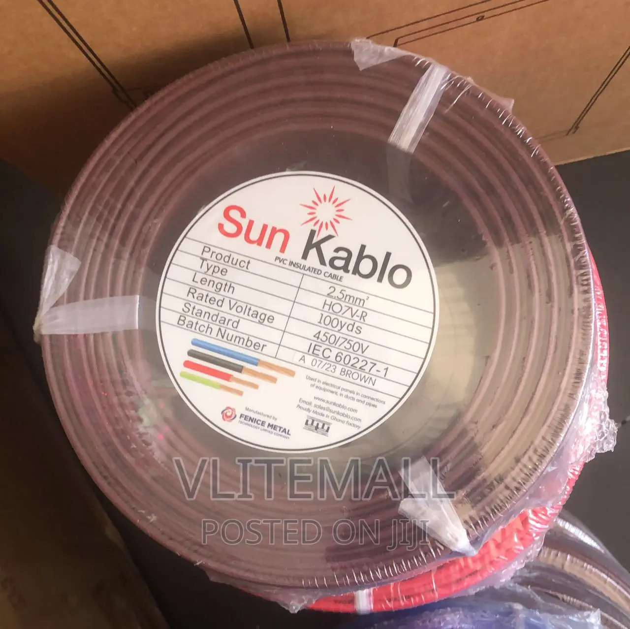 Sun Kablo 2.5mm Cable