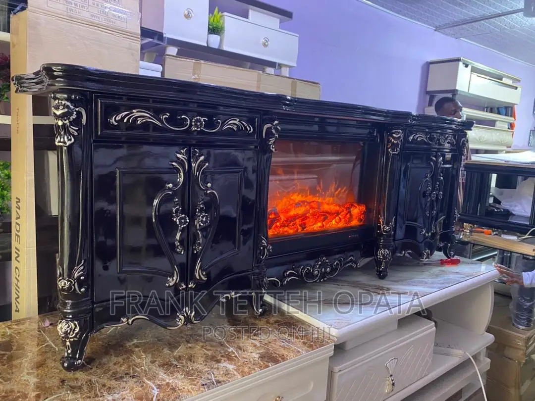 Modern Royal Firework Glass Tv Stand