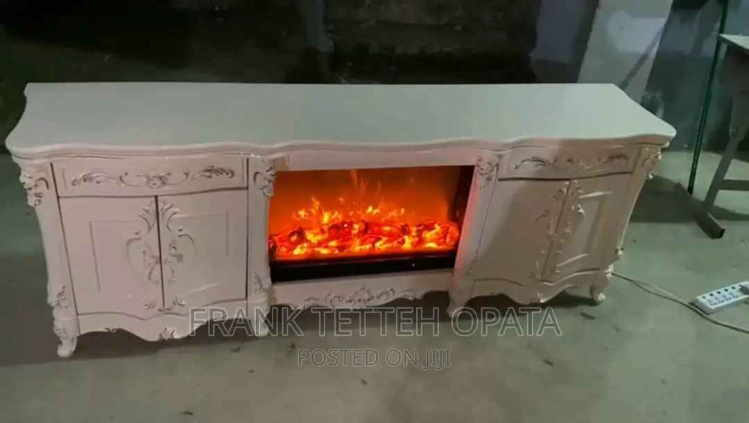 Modern Royal Firework Glass Tv Stand