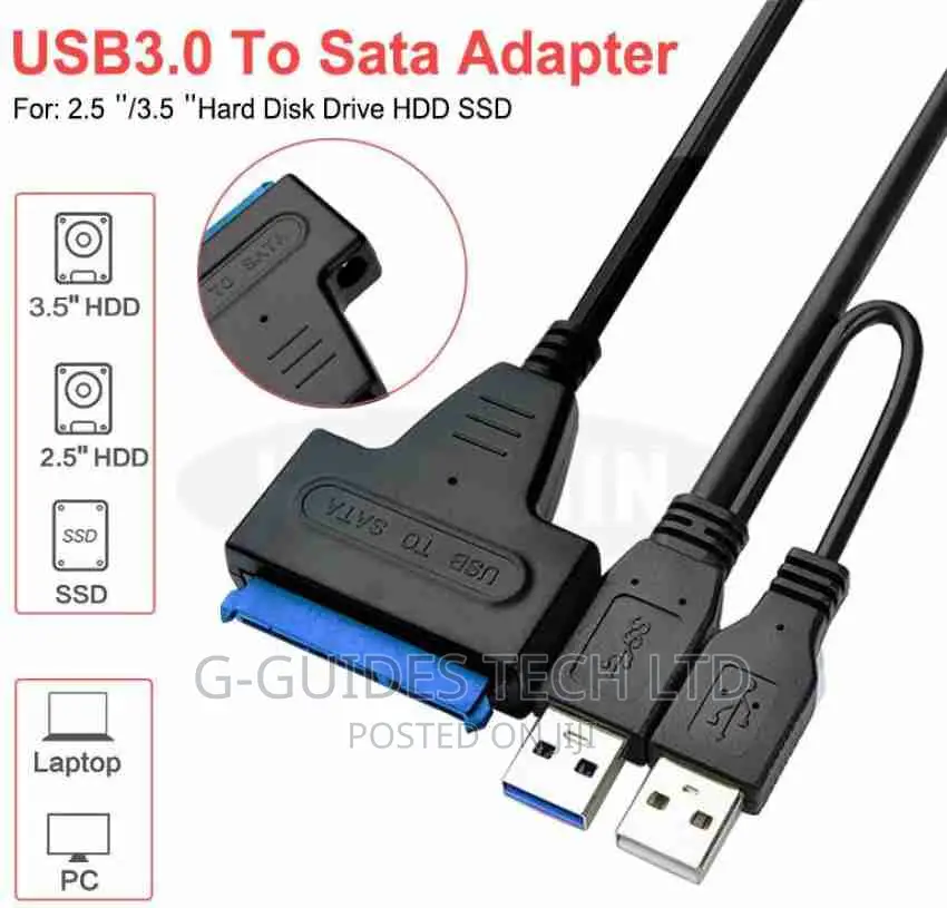 USB 3.0 to Sata Cable, HDD Converter