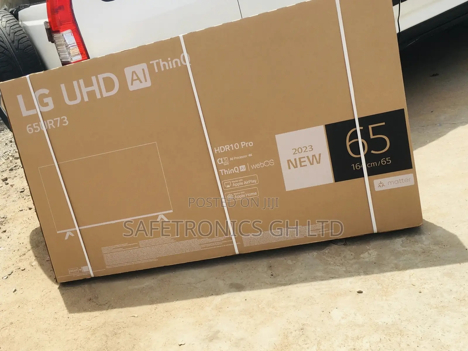 Black Glossy Ur73 65 Inches Smart Led Uhd Lg Tv