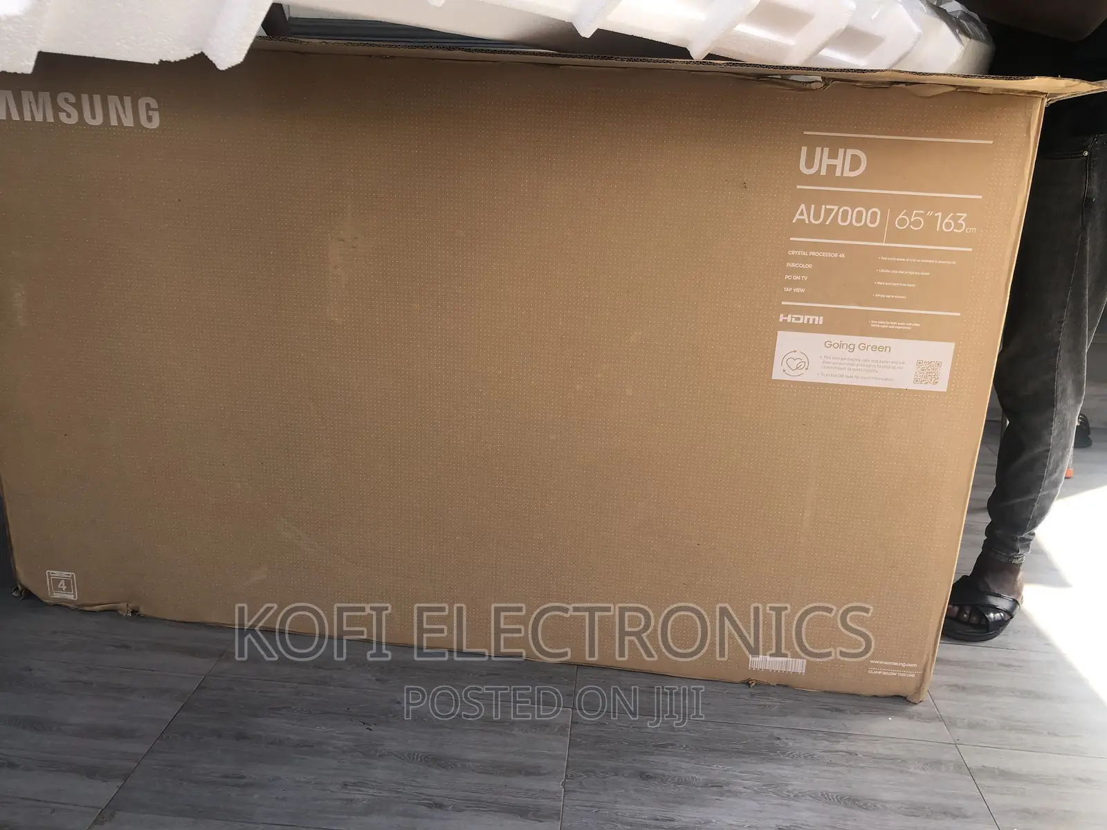 Crystal Processor TV Samsung 65" 65au7172 Uhd LED TV