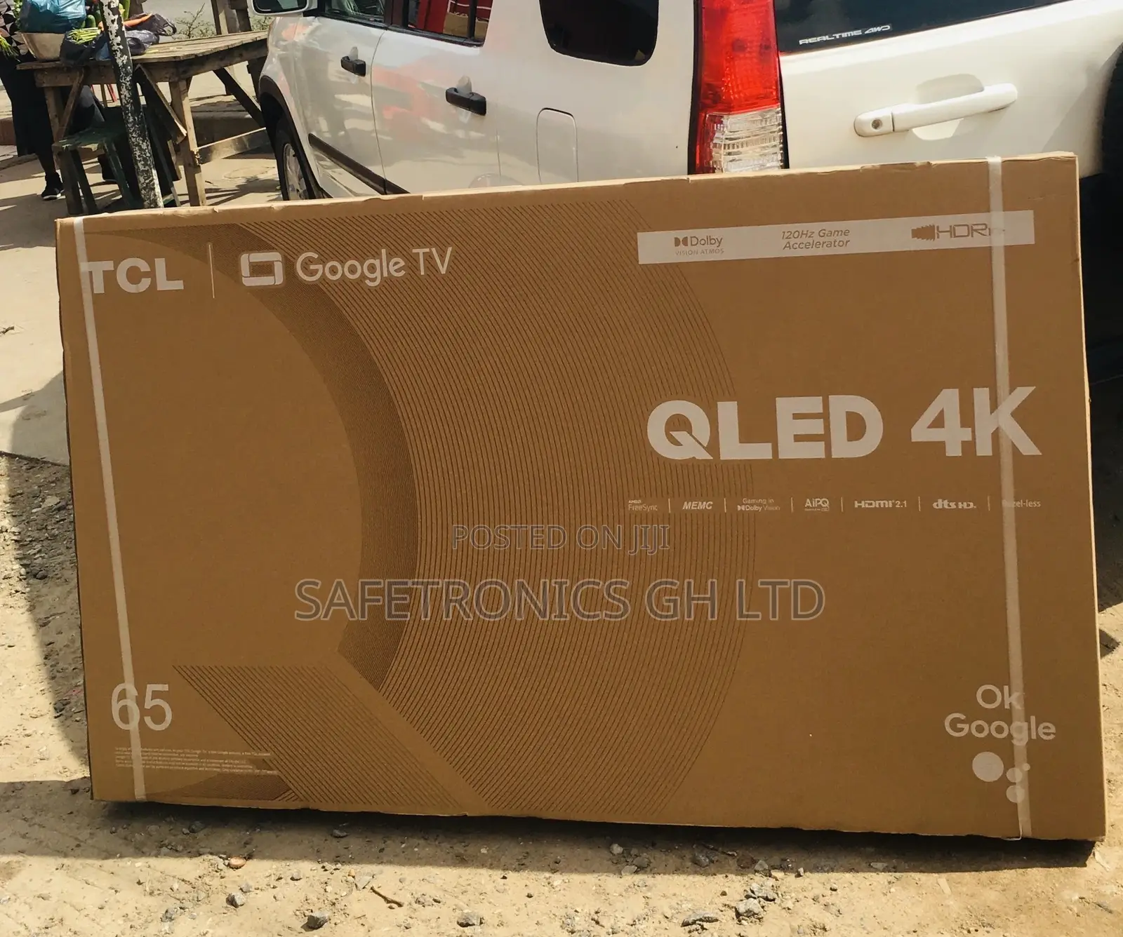 Qled 65 Inches Glossy Black UHD HDR Smart C645 TCL Tv 