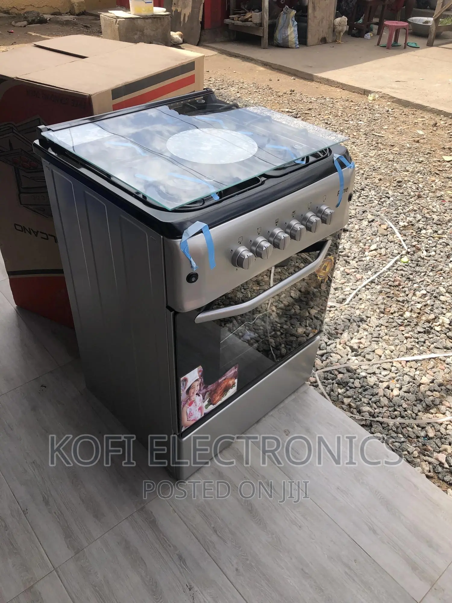 Turkish Ferre 6S.BS-GILK- 4burner Gas Cooker-Size 60/60