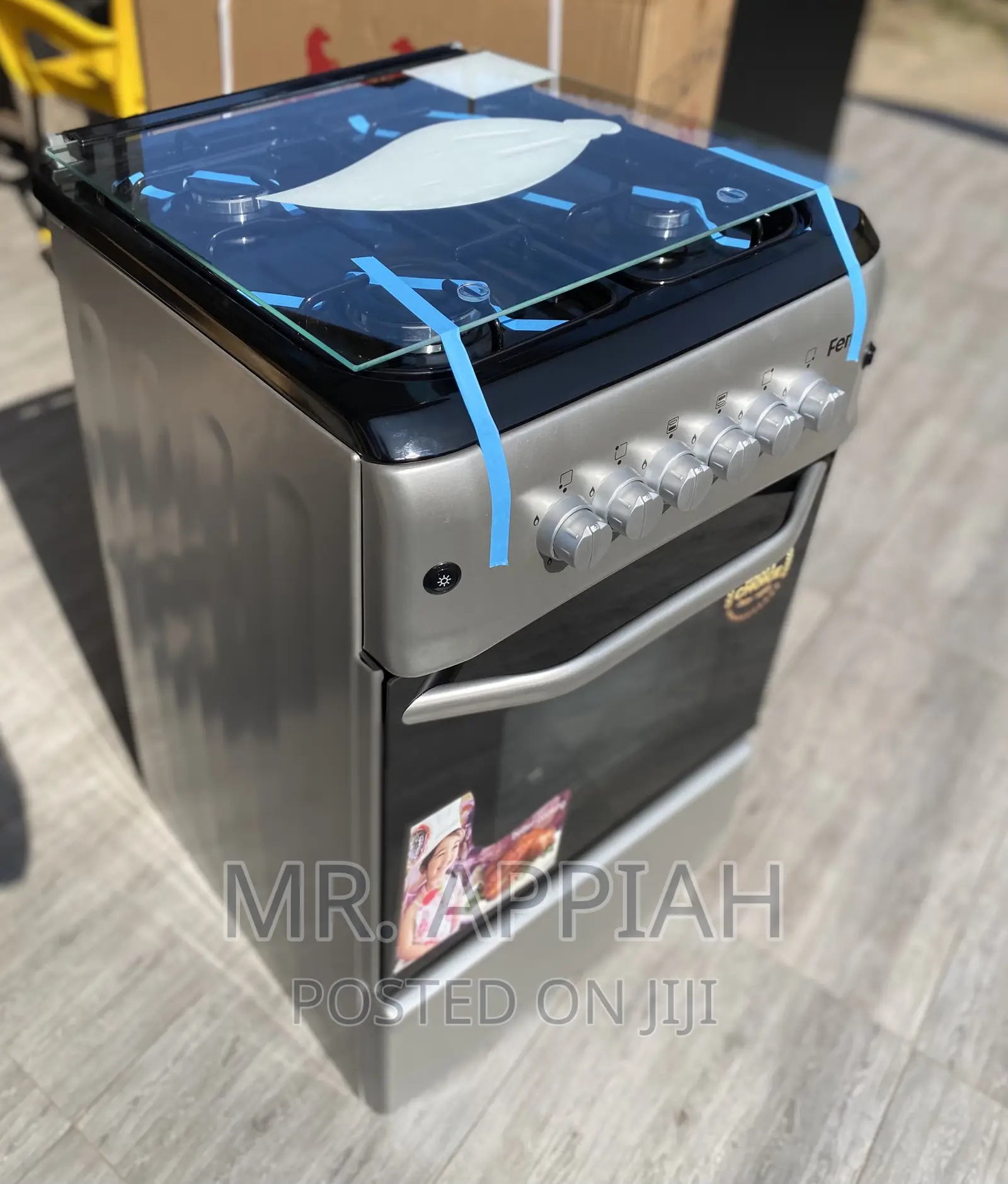 Highly Energy Saving Ferre50x55 Oven and Grill 4 Gas Burner