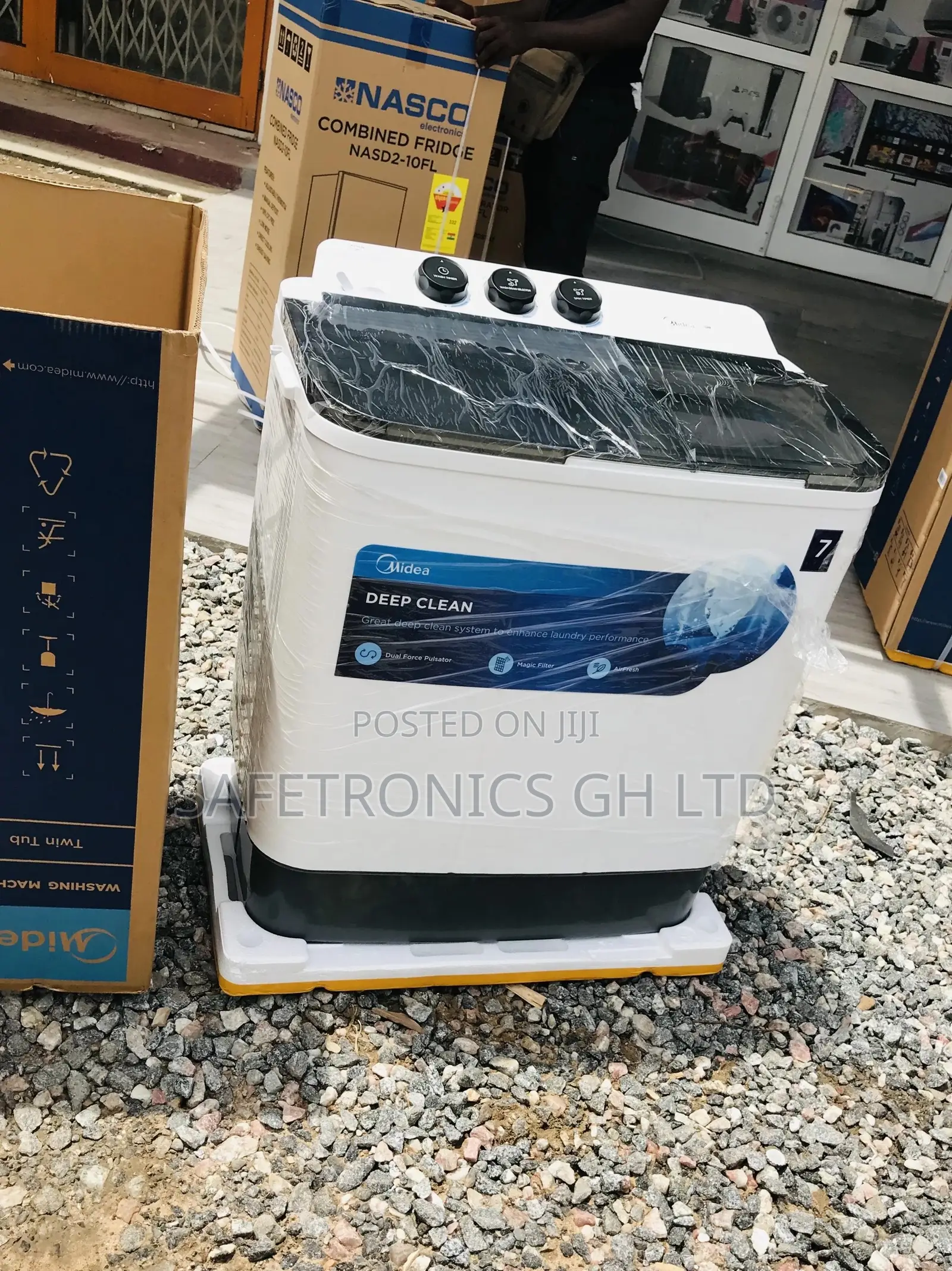 Topload Washingmachine 7kg Semiautomatic Midea Electric