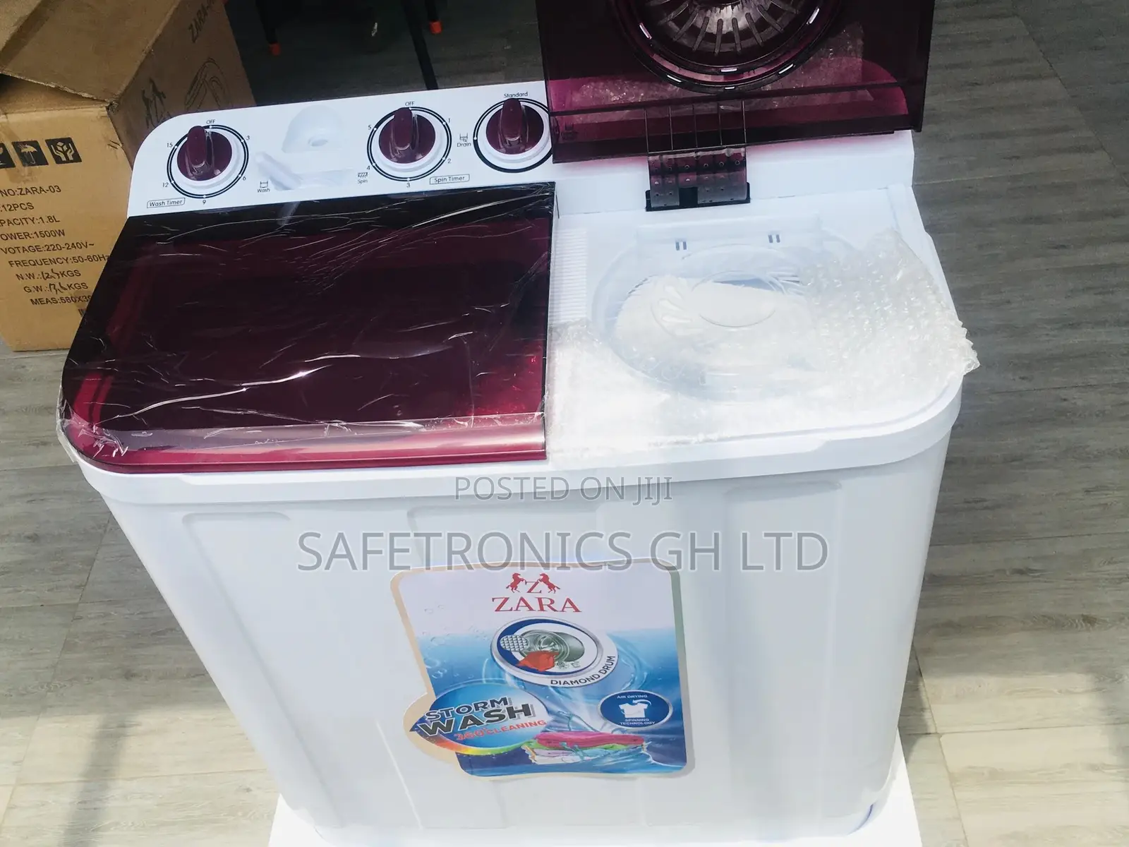 Semiautomatic 5kg Washingmachine Zara Topload Essential