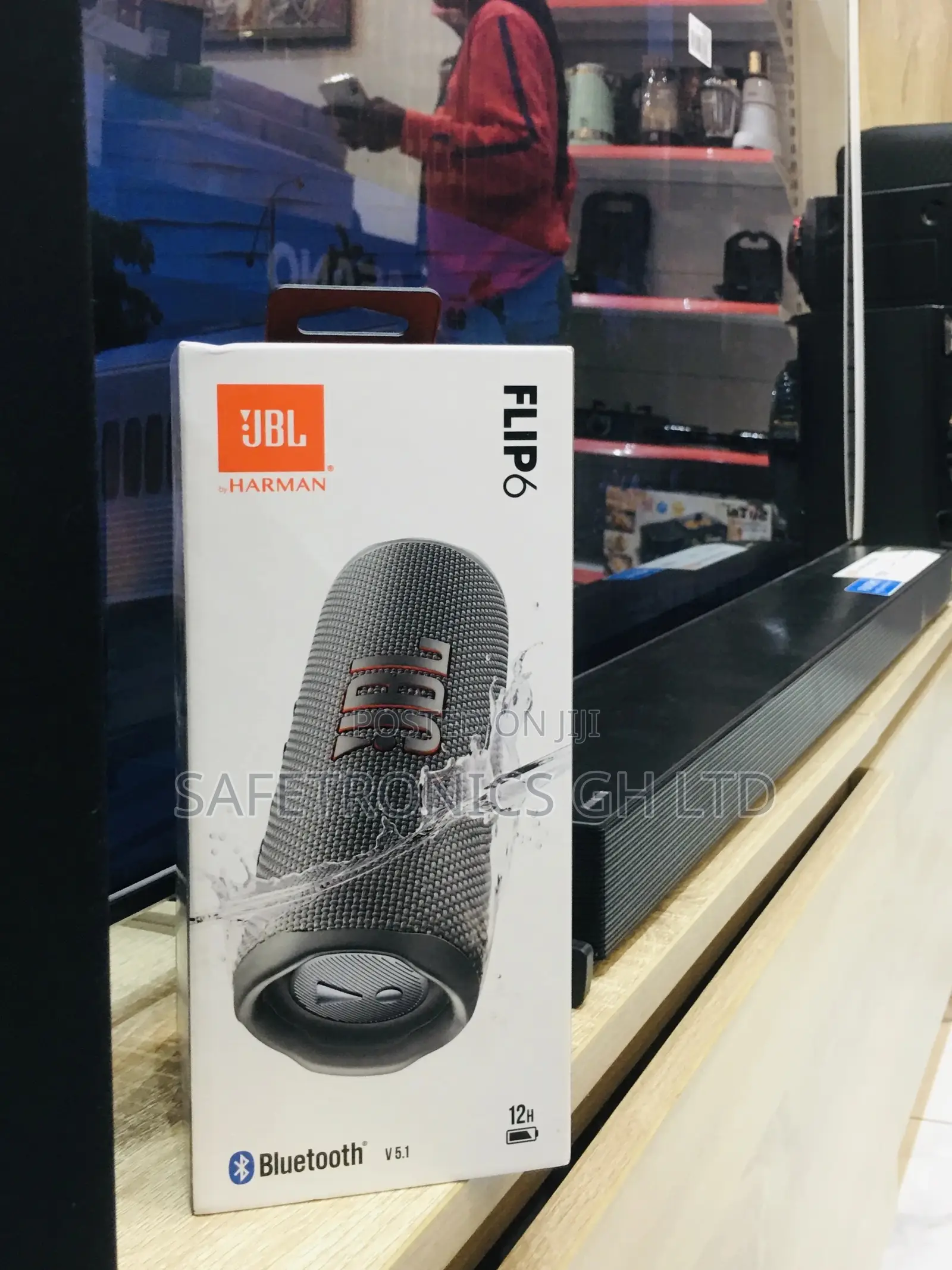 Flip 6 Bluetooth Gray Wireless JBL Electric Speaker