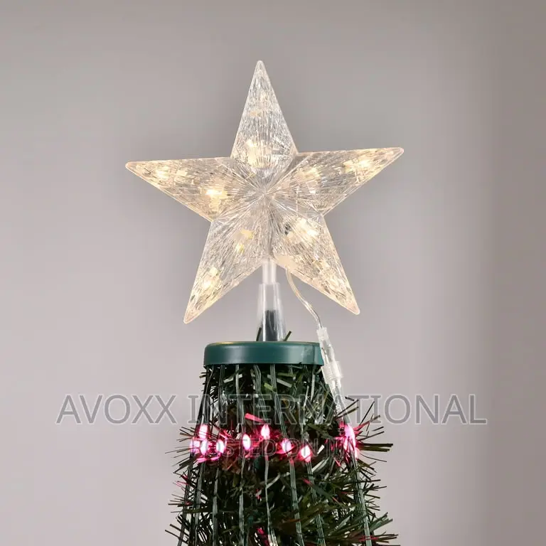 6FT Pre-Lit Christmas Tree, Multi-Color RGB LED Light
