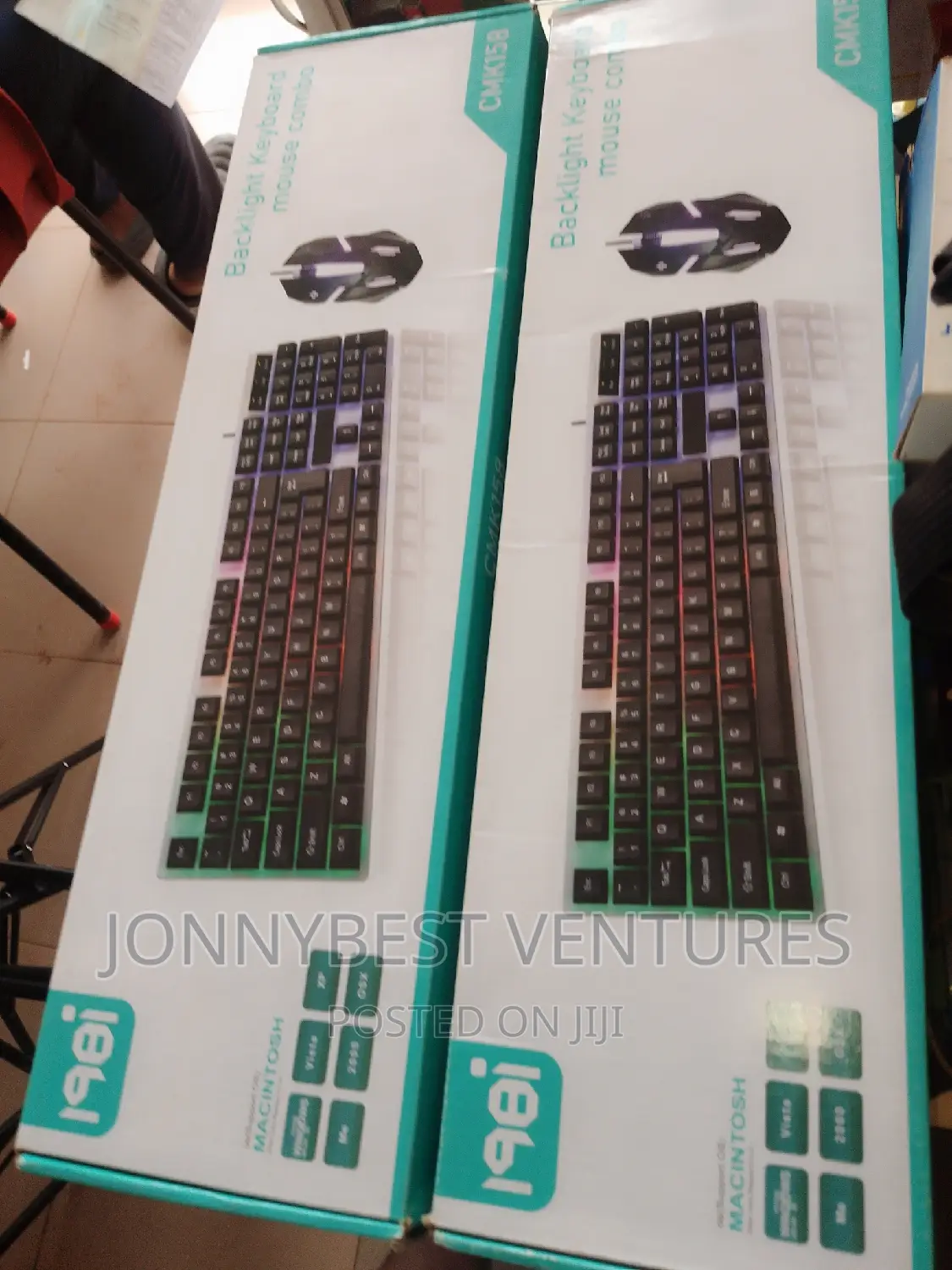 2in1 Gaming Keyboard Usb Keyboard and Mouse Backlight