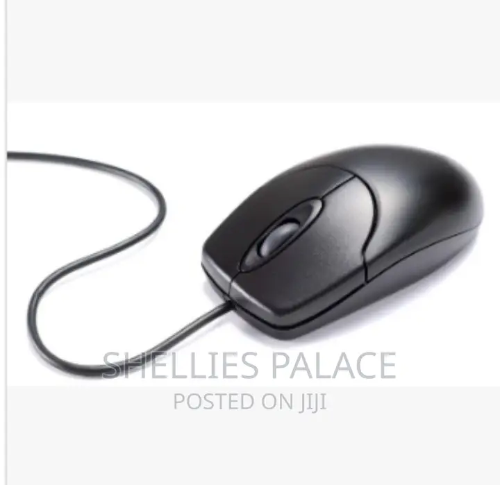 Capo Durable USB Wired Mouse Black