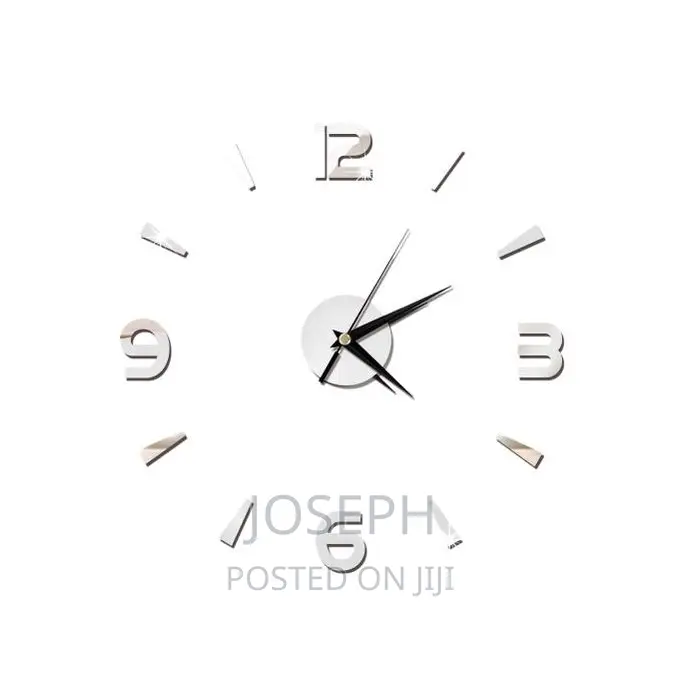 3d Acrylic Wall Clocks Type 2
