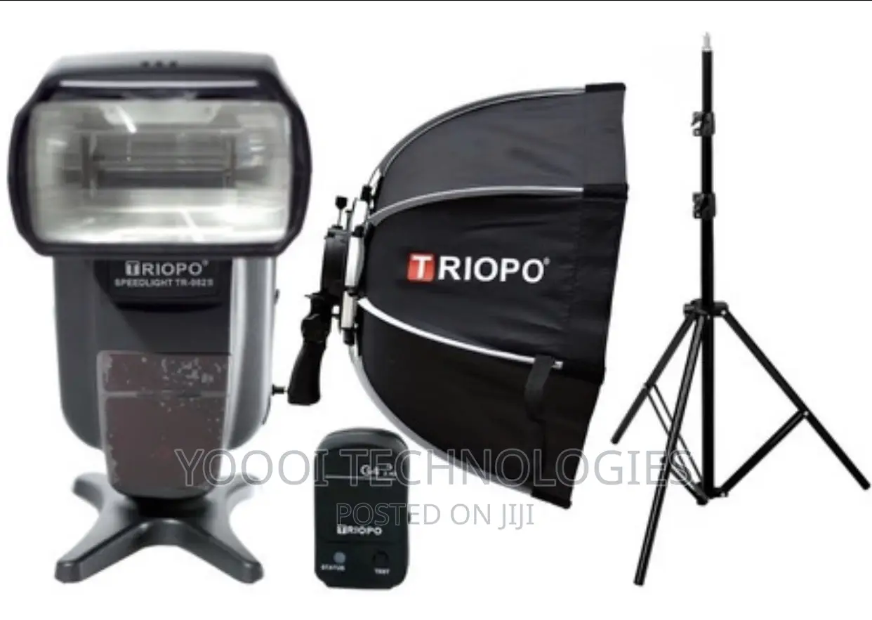 Triopo Speed Light, Softbox and Stand Kit