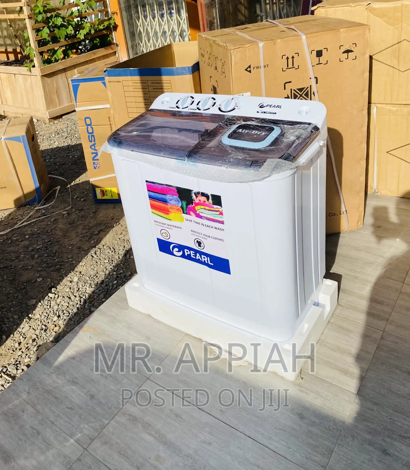Purchase Original Pearl 12kg Washing Machine.