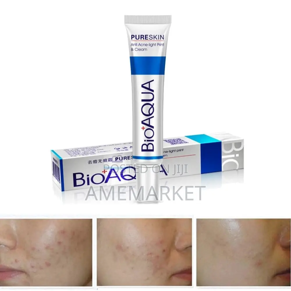 Bioaqua Face Care Cream, Aloe Plant Extract - Acne, Scars