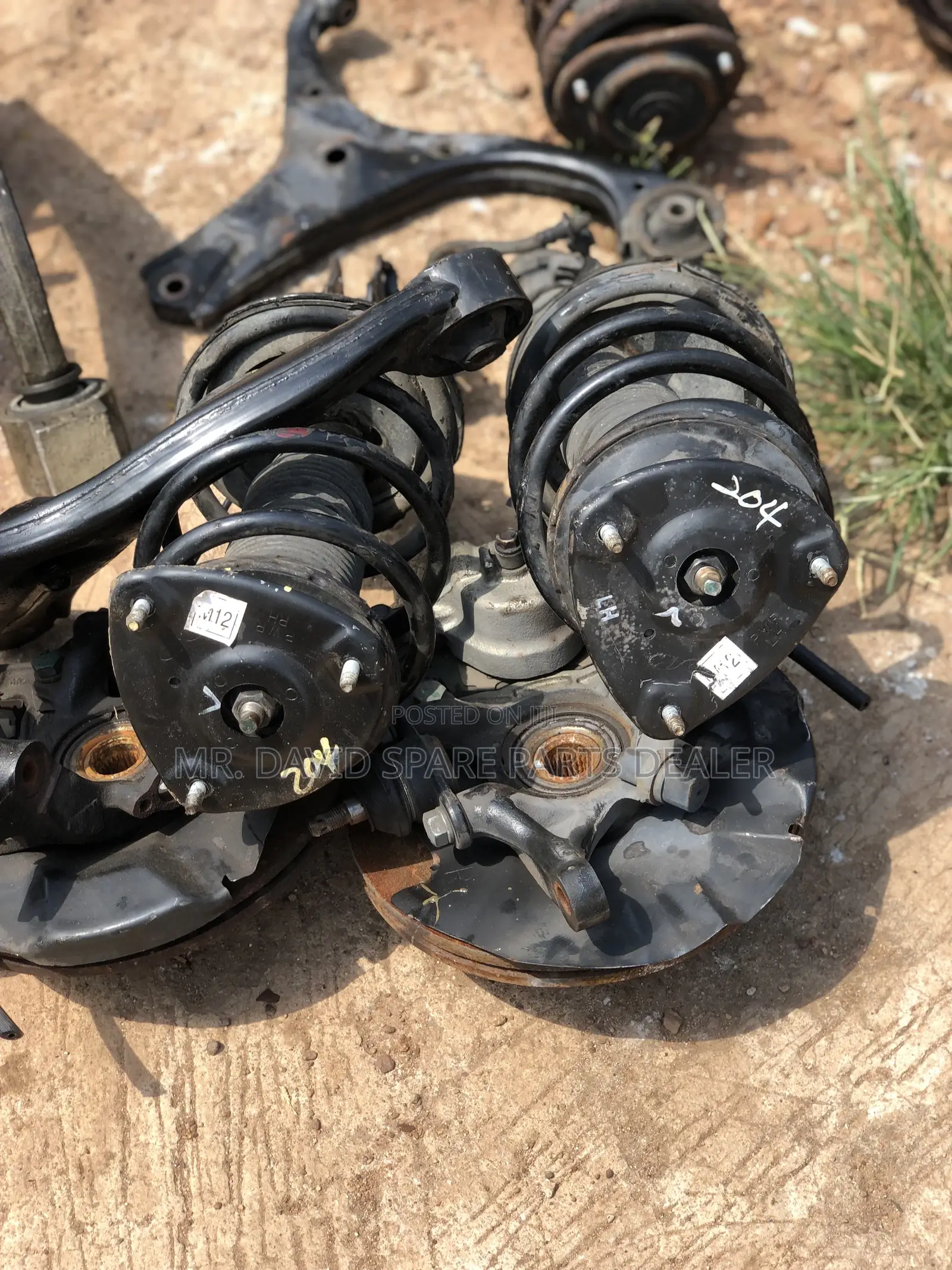 Rio 5 Spare Parts(Absorbers,Lower Arms,Back Axles,Shaft)