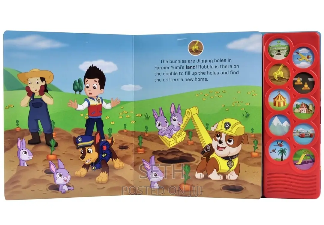 PAW Patrol - Land, Sea, and Sky! - 10-Button Sound Book