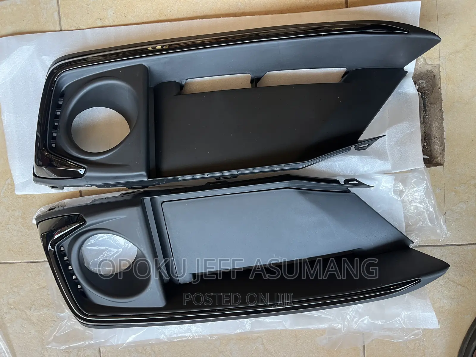 Honda Civic 2019-2021 Foglight Cover Black