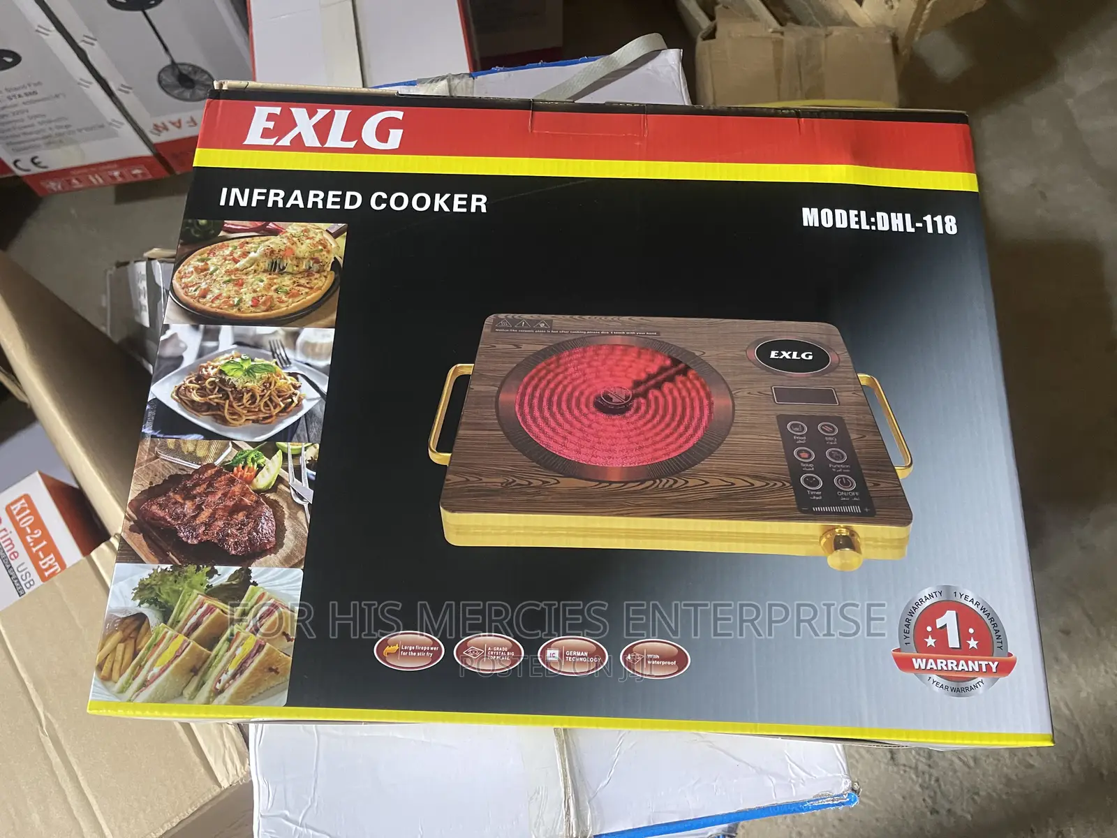 EXLG Single Hot Plate Burner