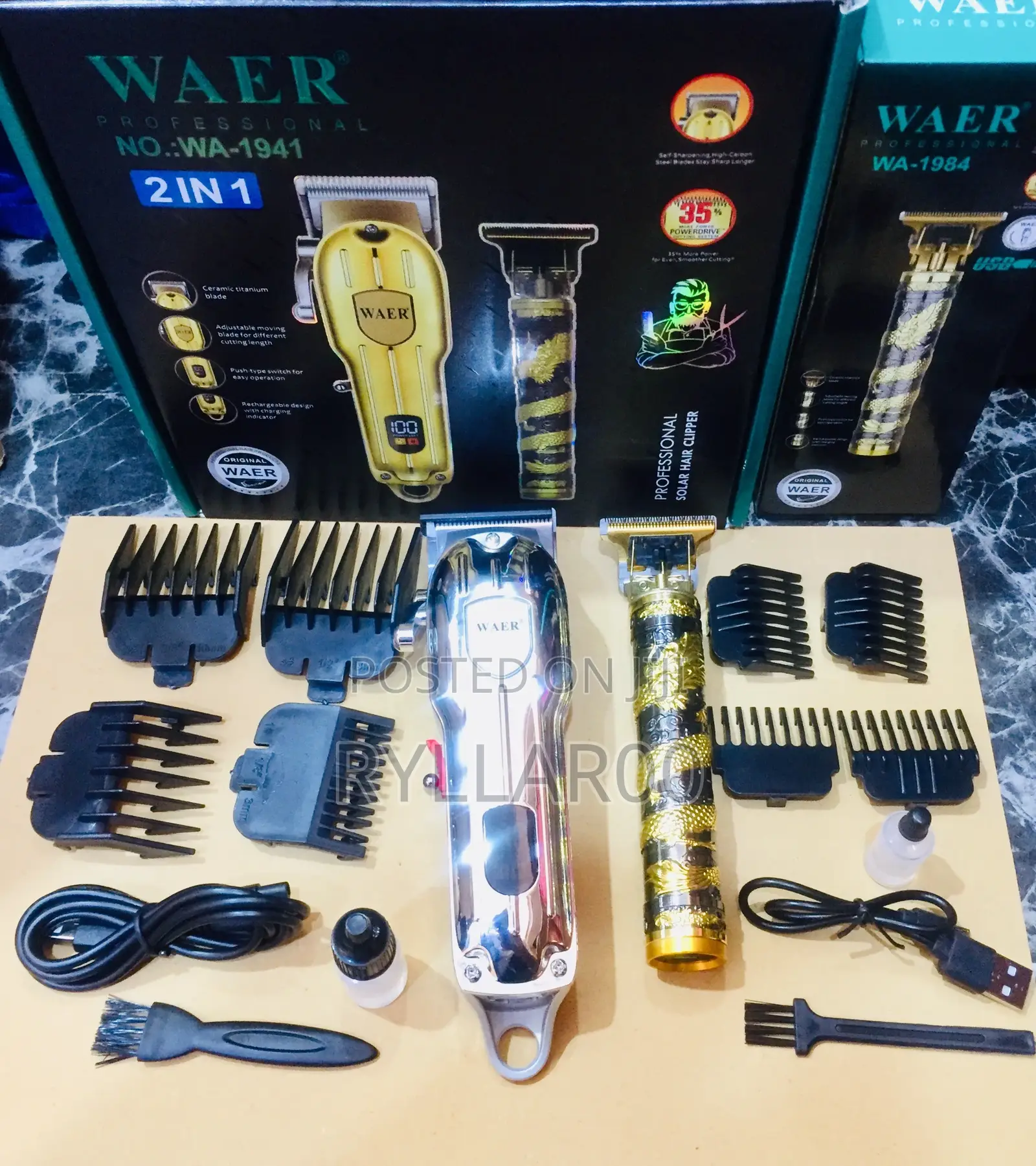 Waer Professional Haircut Machine 2 in 1