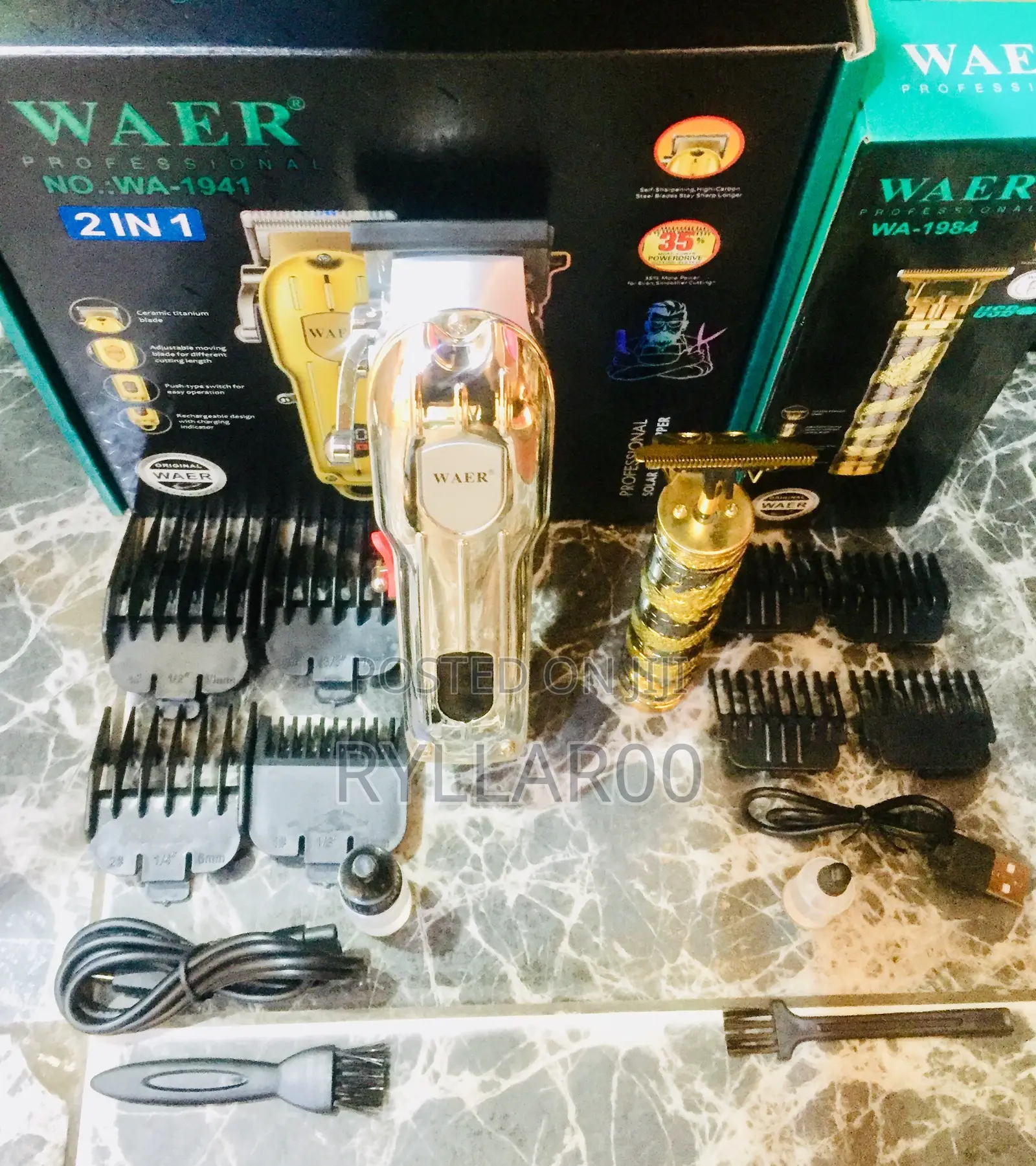 Waer Professional Haircut Machine 2 in 1