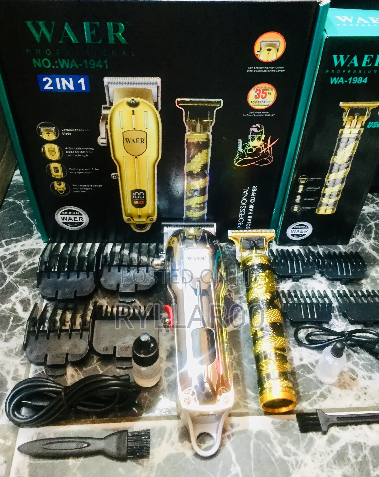Waer Professional Haircut Machine 2 in 1