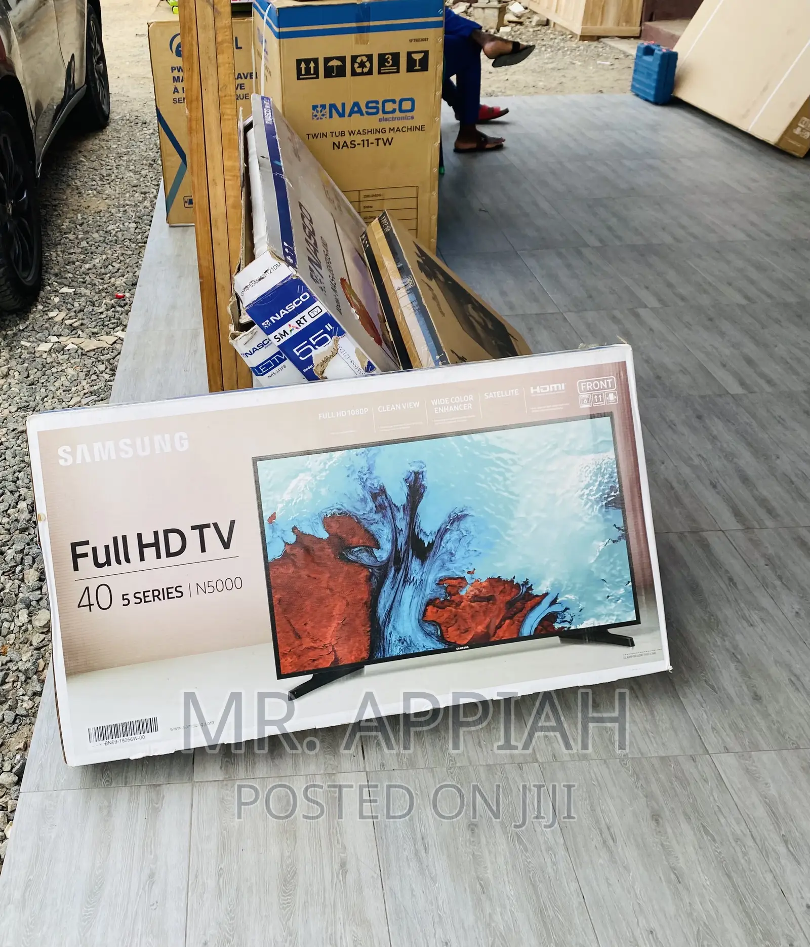 Brand New Samsung 40N5000 40” Full HD Electric Tv(Black).