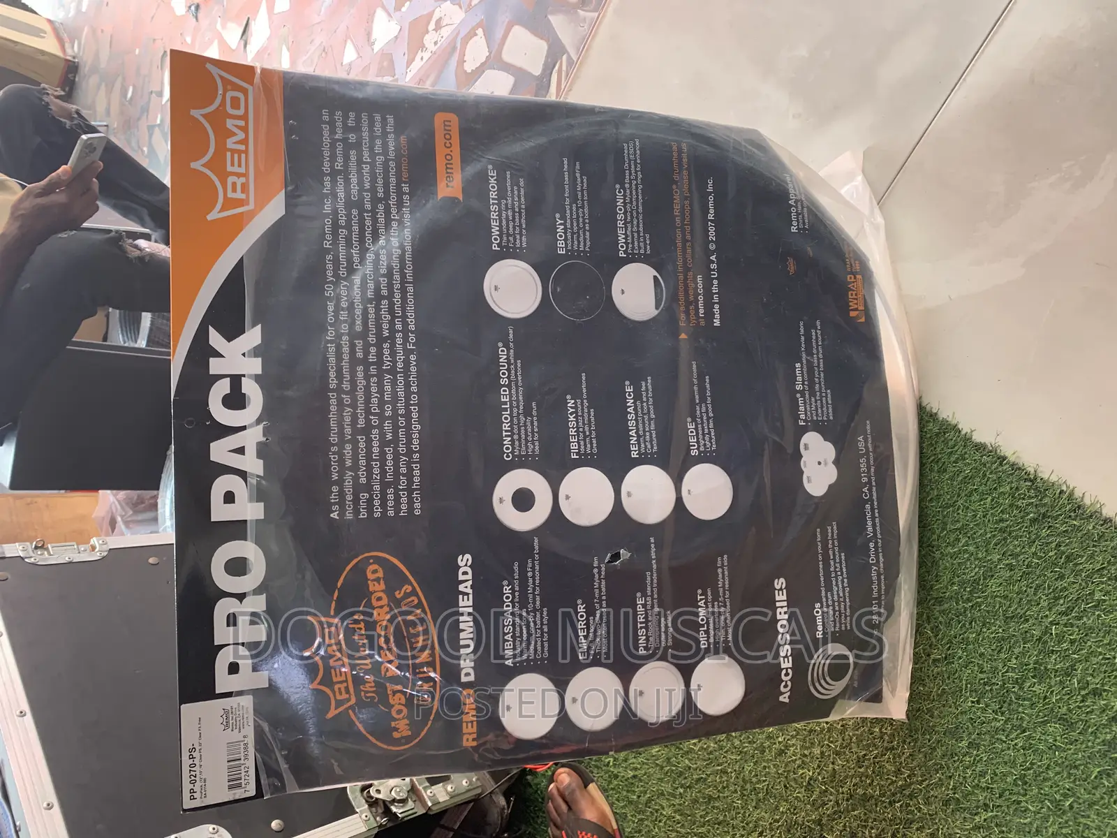 REMO PRO PACK 5set Acoustic Drum Vellum