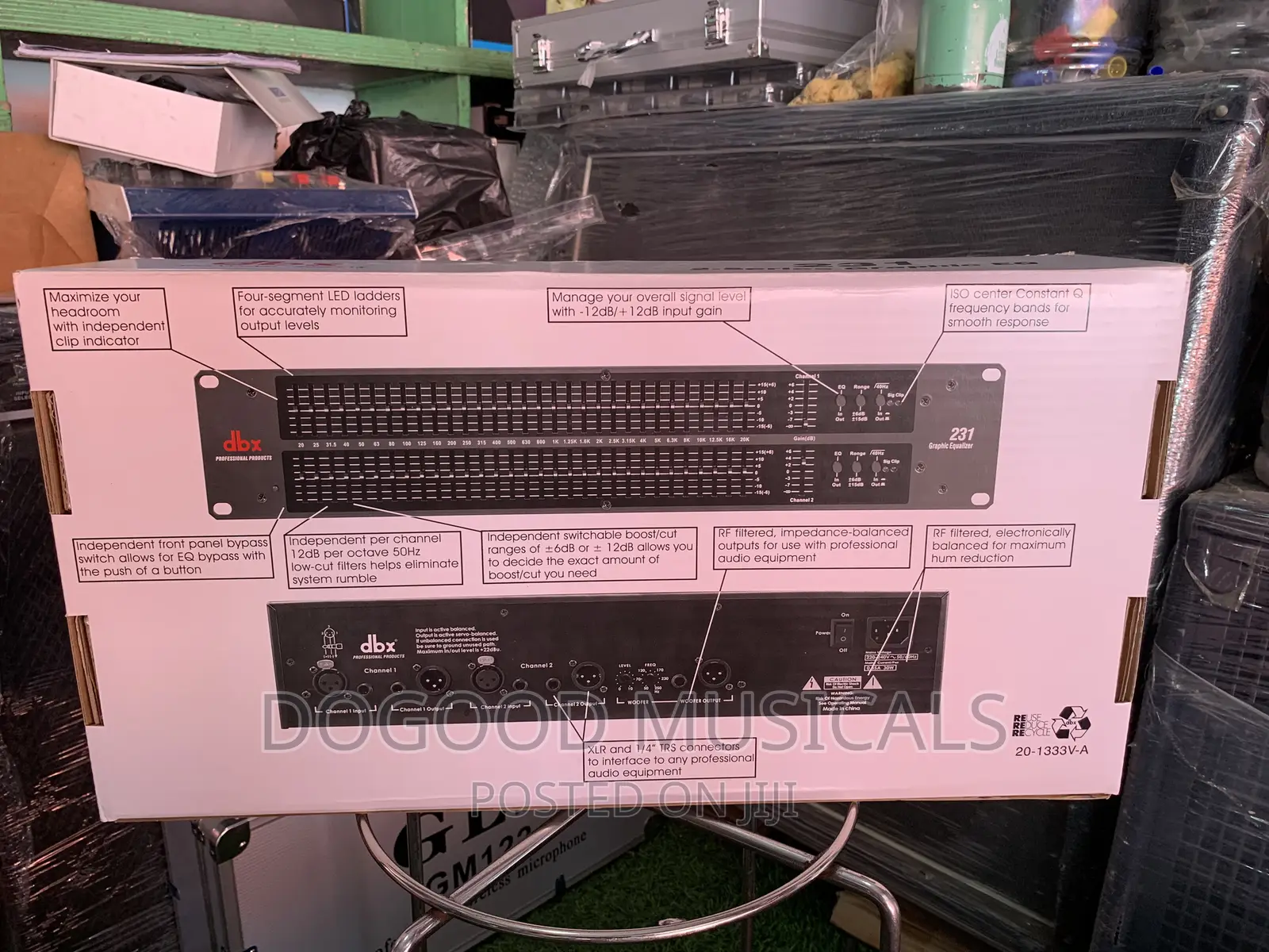 DBX 231 2-seris Graphic Equalizer