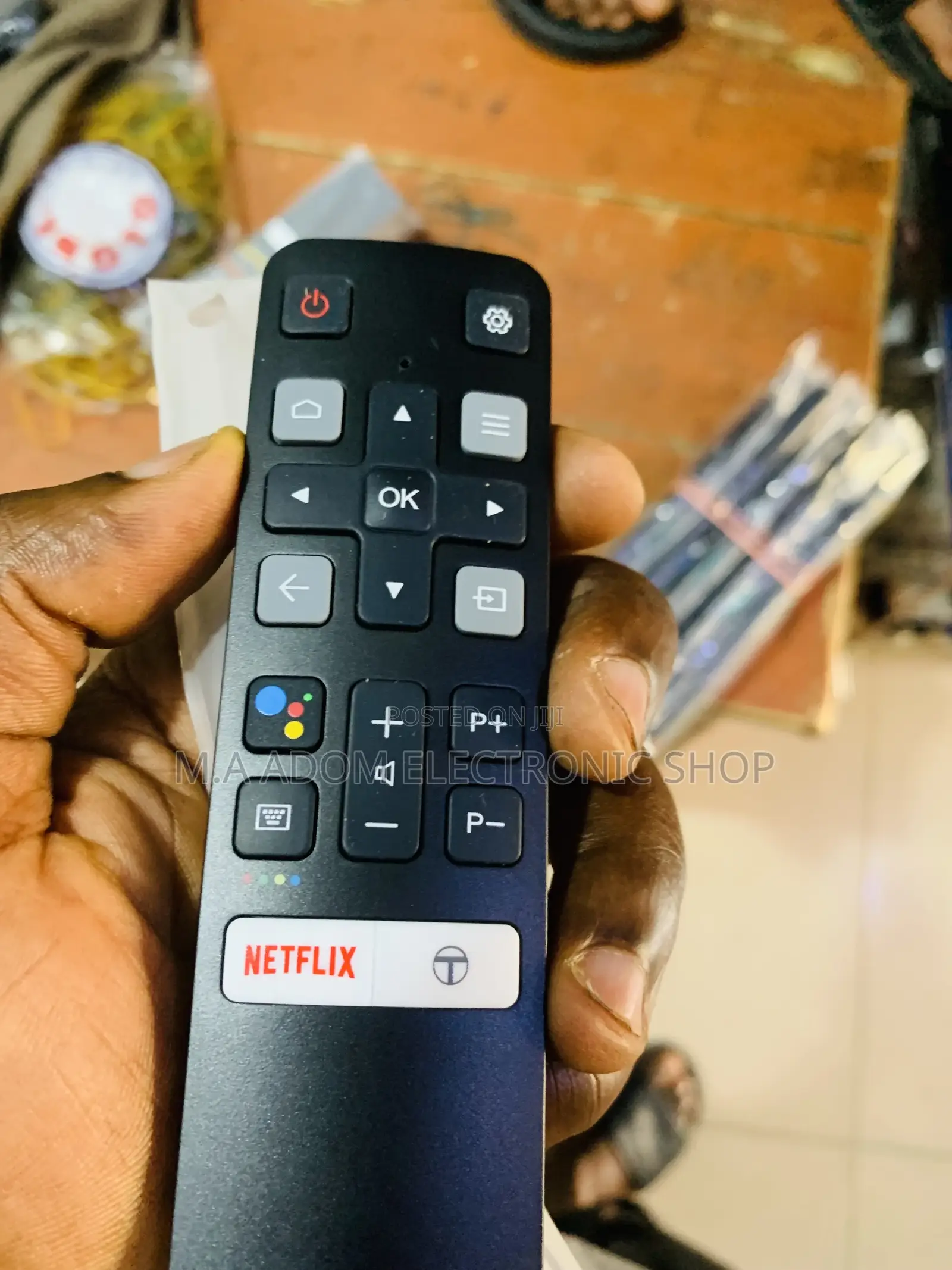 Sleek TCL Short Smart Replaceable Remote Control