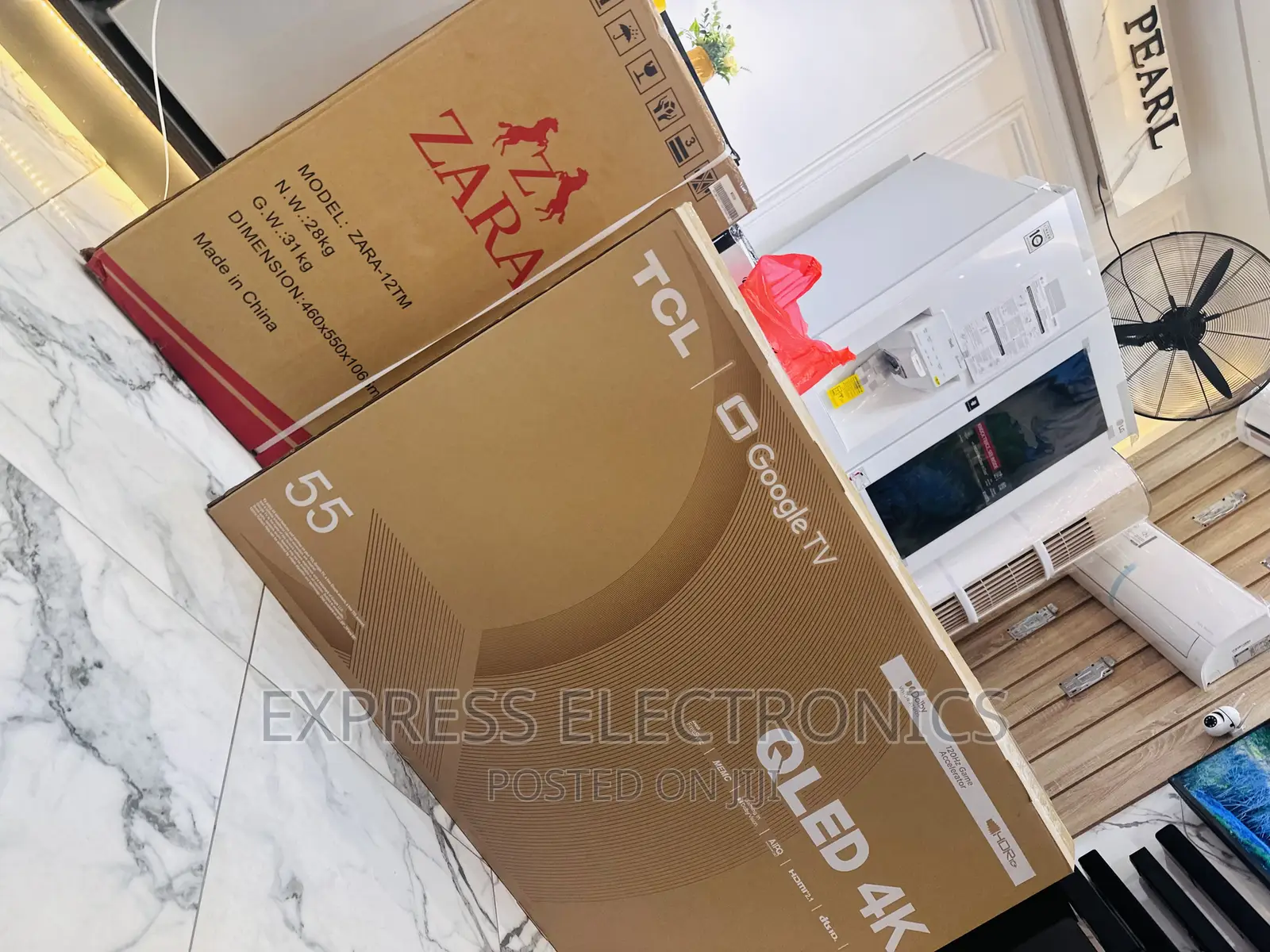 A Beautiful  Slim UHD QLED Smart TCL 55”C645