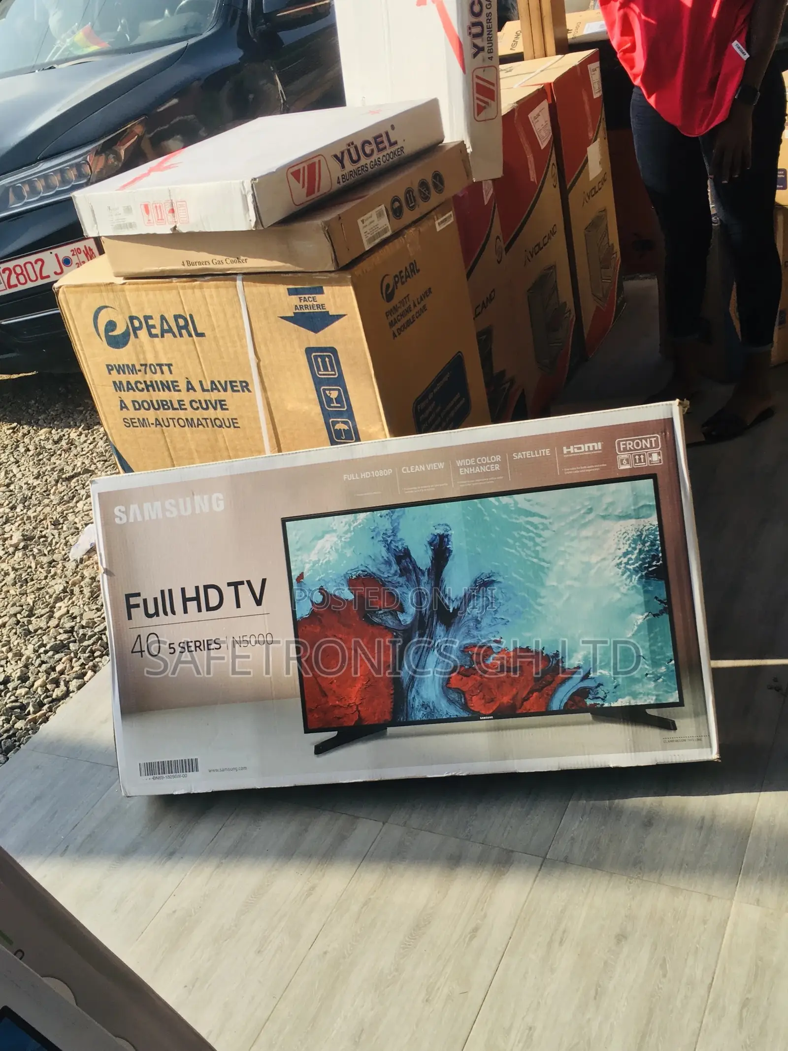 40 Inches Glossy LED Full Samsung N5000 Black Digital Tv