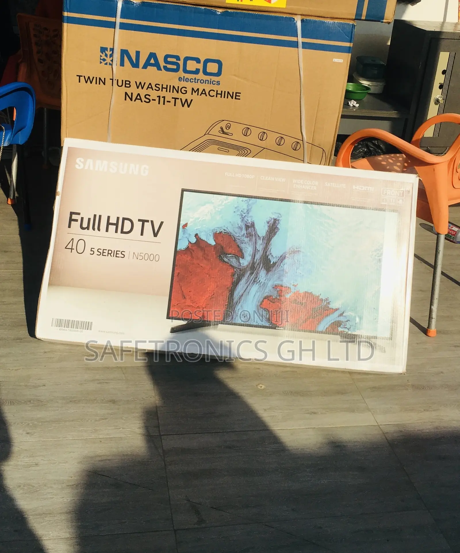 Full HD Samsung Glossy Digital LED 40 Inches N5000 Black Tv