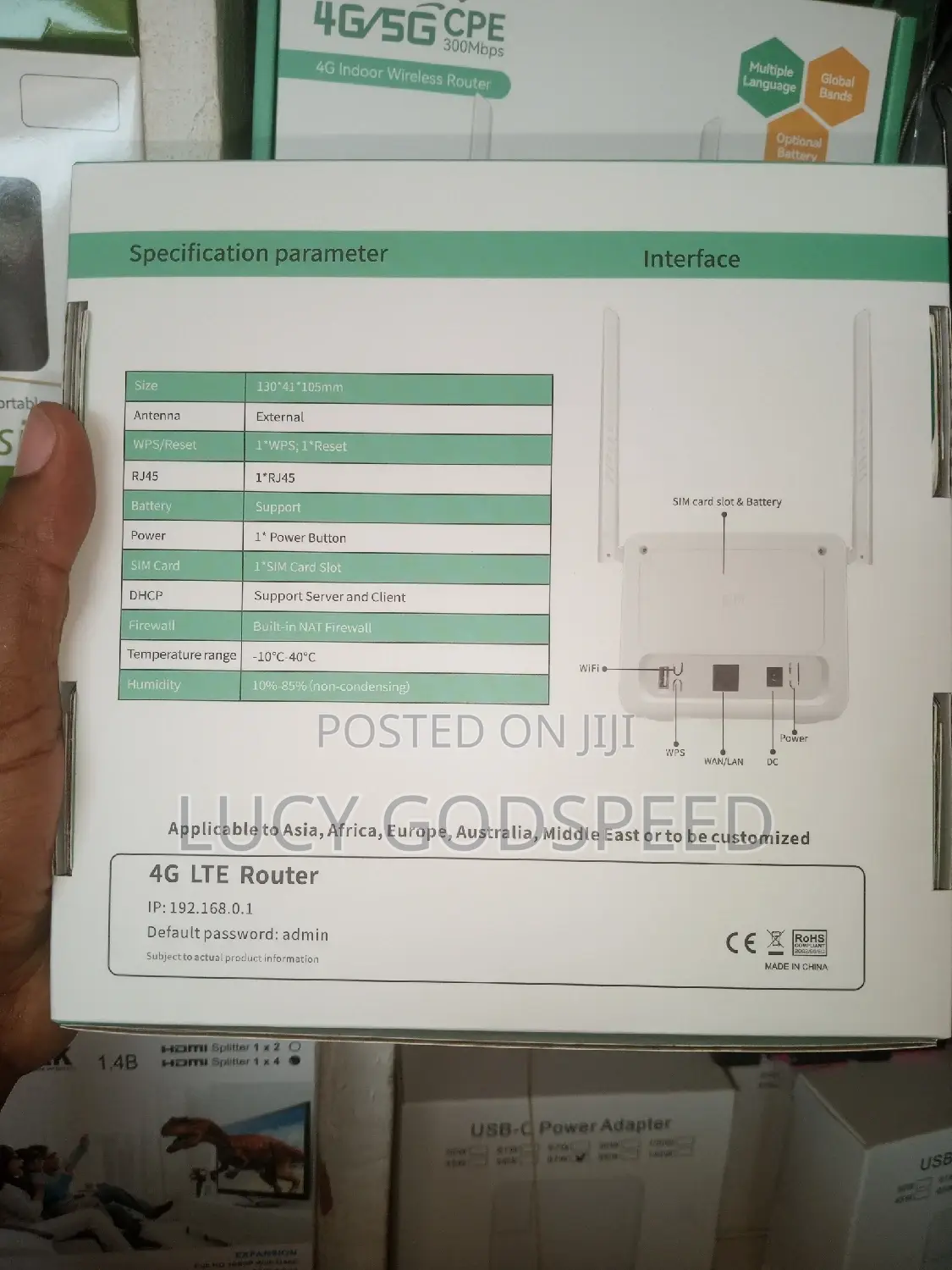 4g Indoor Wireless Router