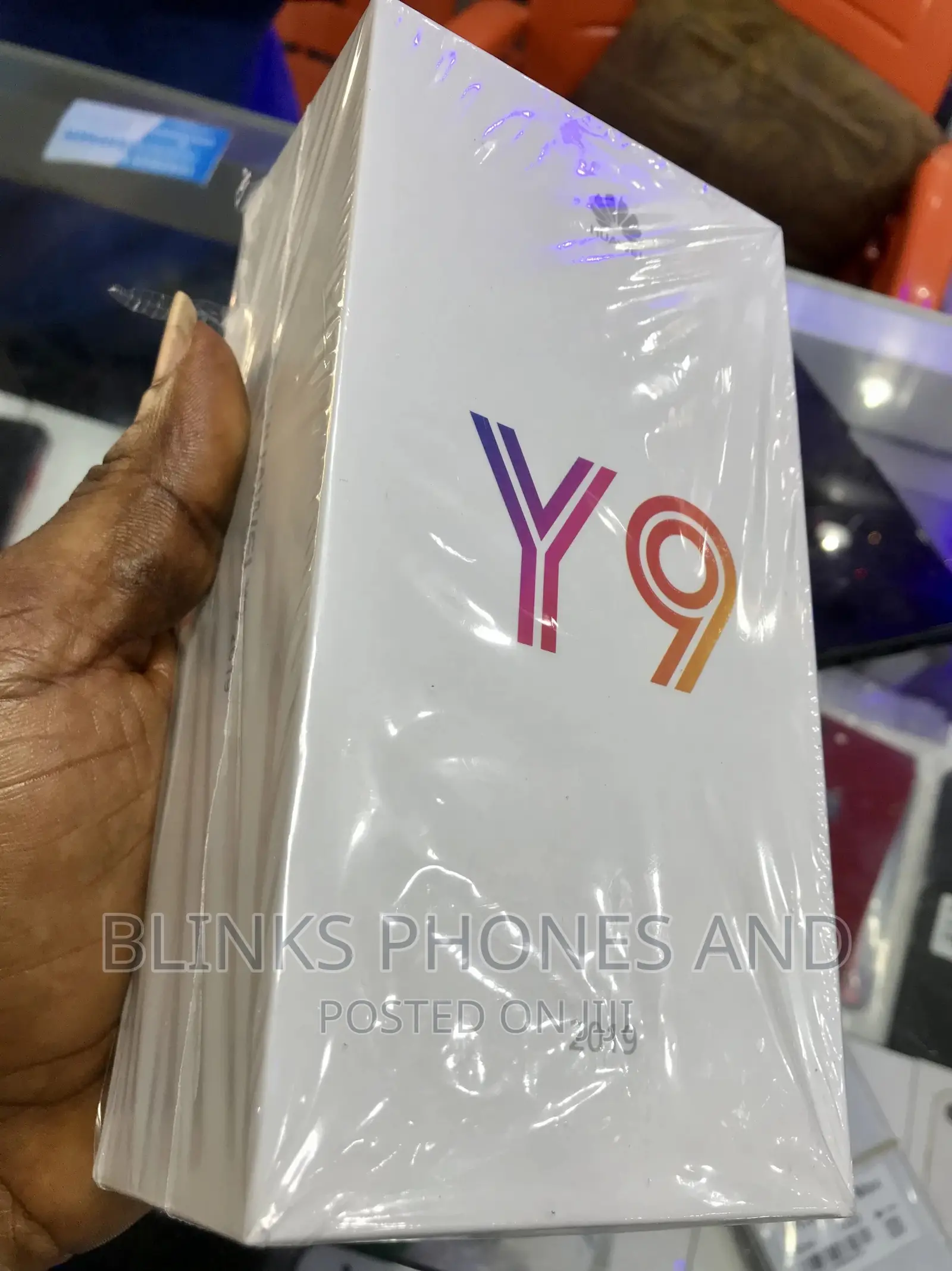 New Huawei Y9 2019 Dual SIM 128 GB Black