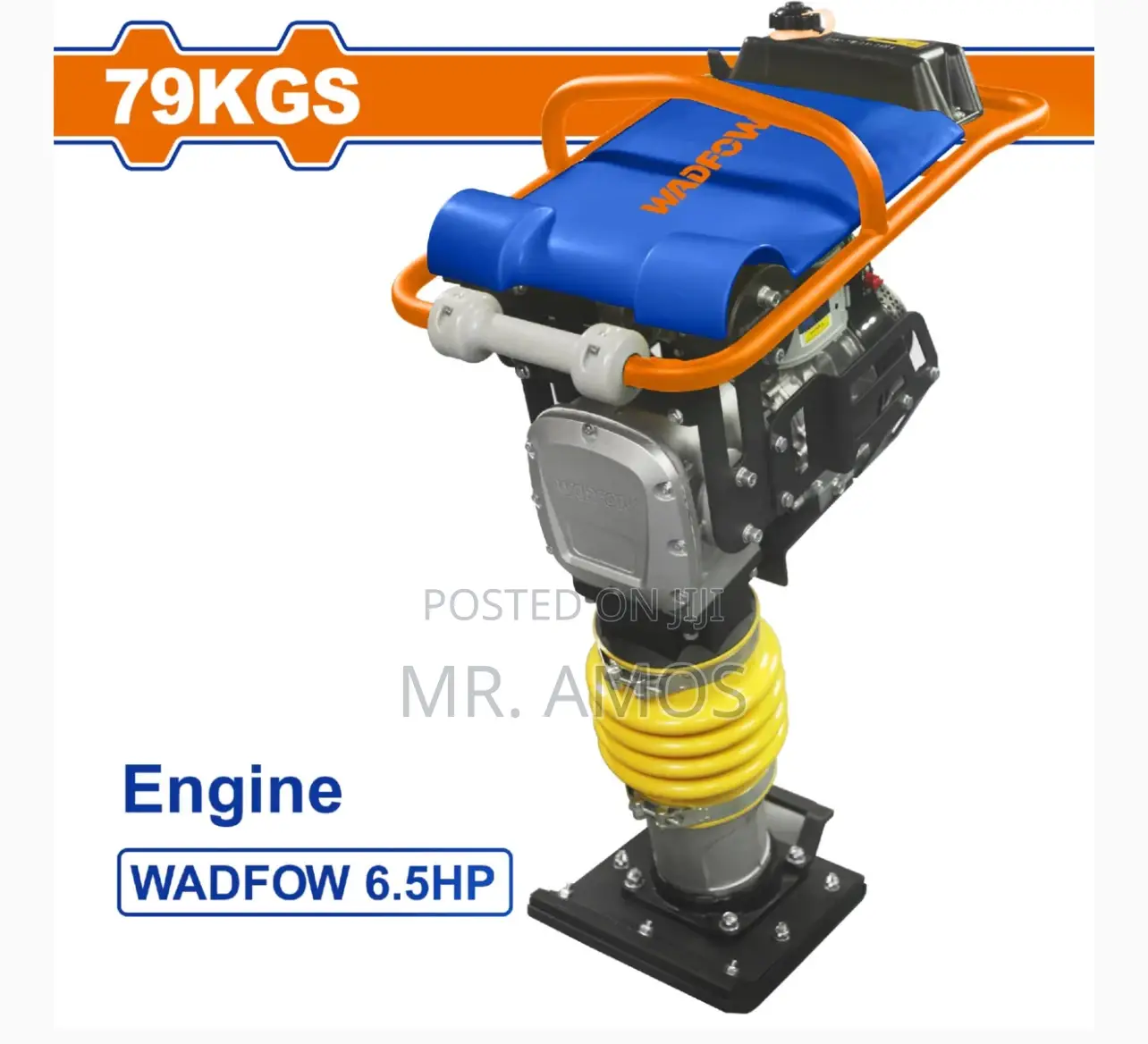 79kg (6.5hp) Tamping Rammer / Jumping Jack - Wta1a80